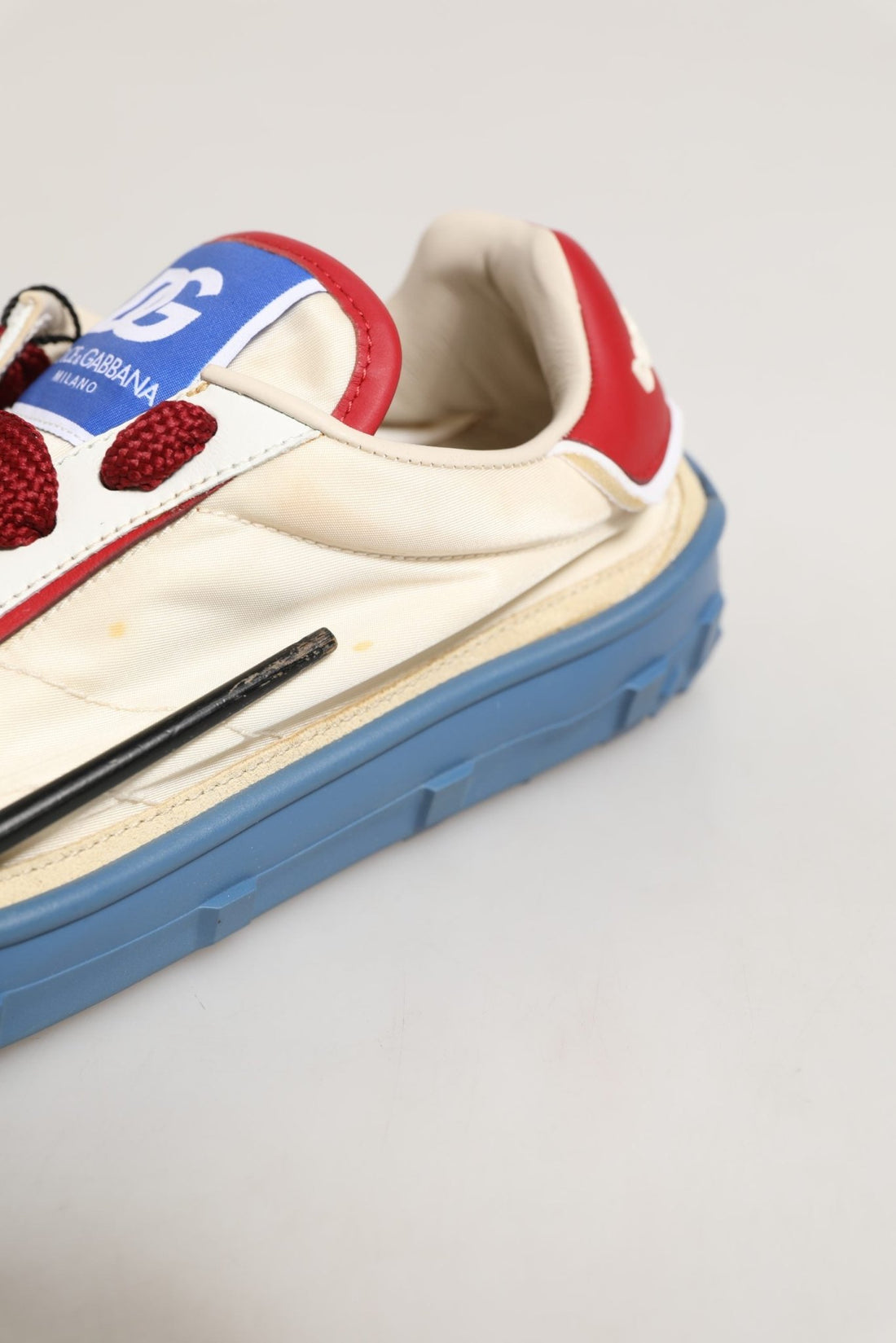 Dolce & Gabbana Multicolor Old Runner Lace Up Sneakers Shoes - RIMODA