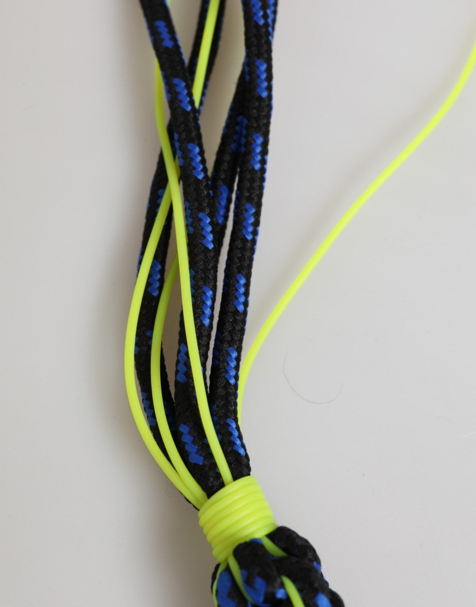Dolce & Gabbana Multicolor Polyester Tape String DG Logo Keychain Keyring - RIMODA