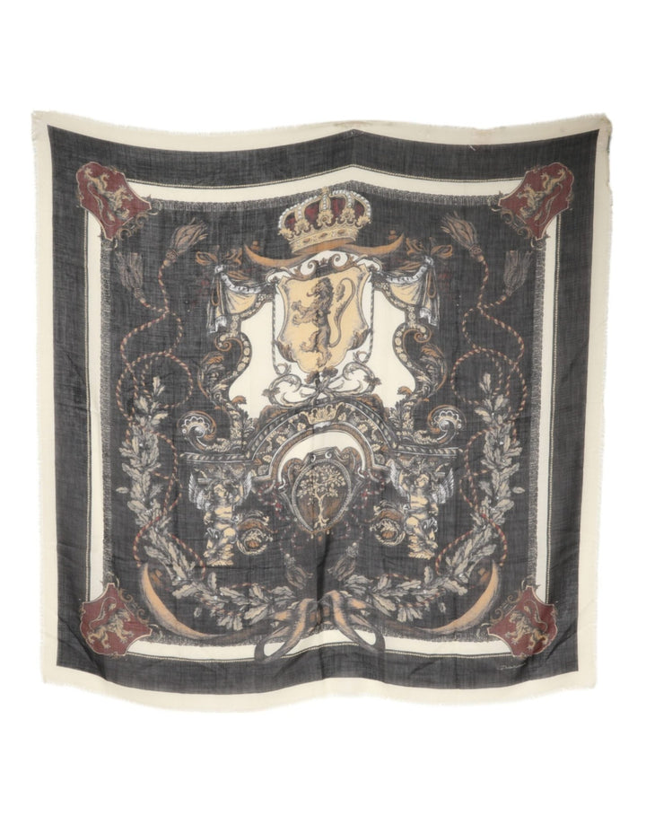 Dolce & Gabbana Multicolor Printed Cashmere Foulard Scarf - RIMODA