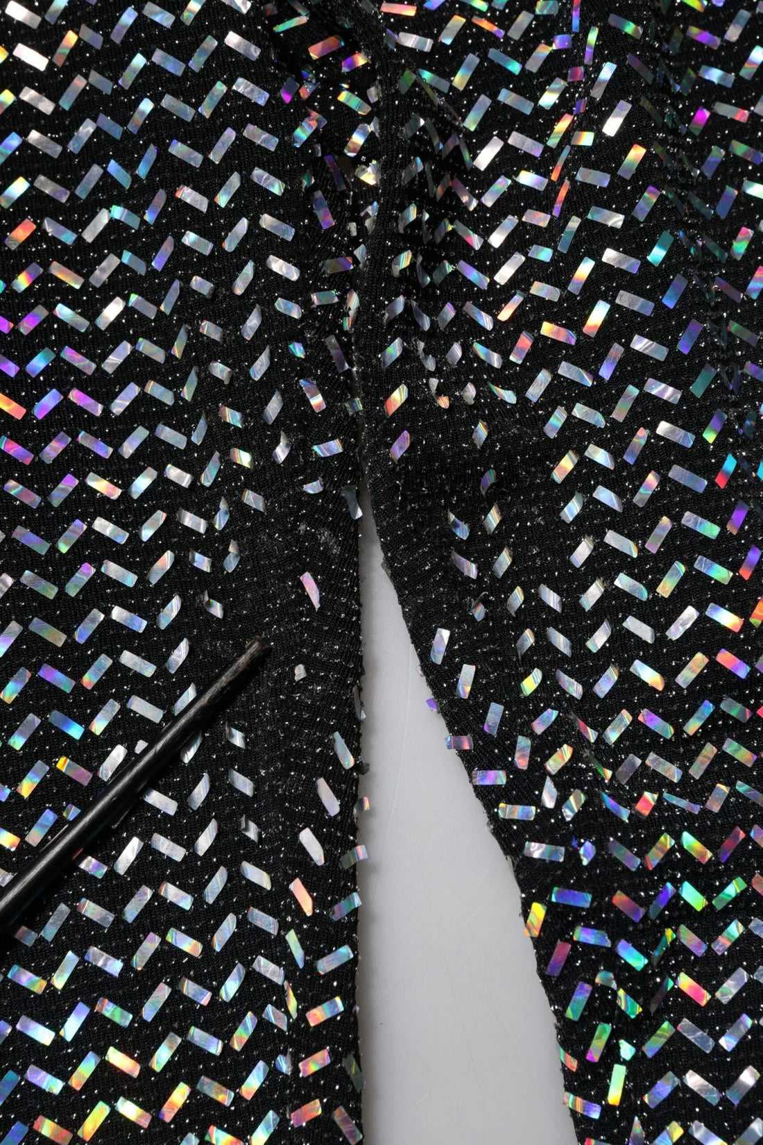 Dolce & Gabbana Multicolor Sequined Leggings Trouser Pants - RIMODA
