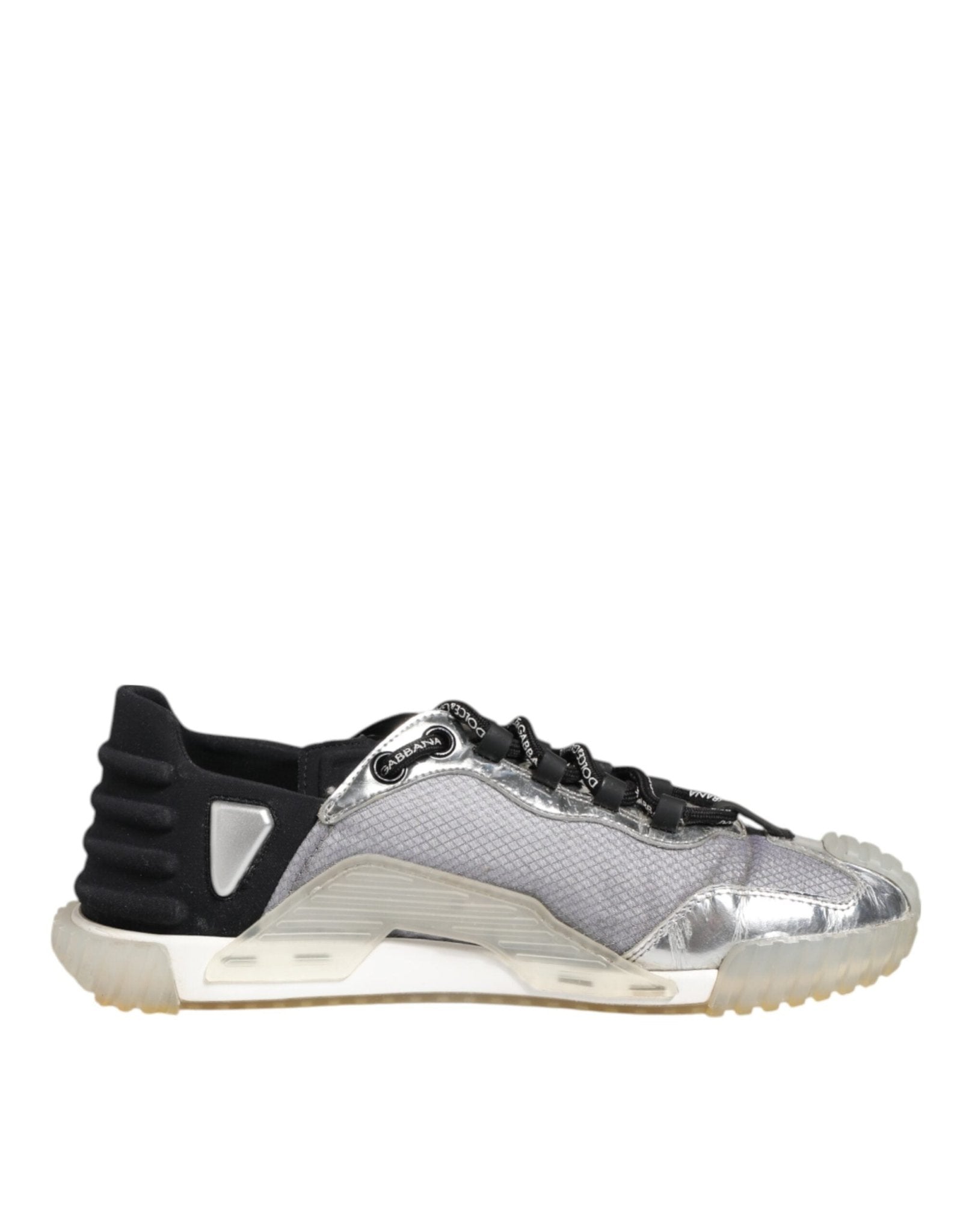 Dolce & Gabbana Multicolor Silver Logo Low Top NS1 Sneakers Shoes - RIMODA