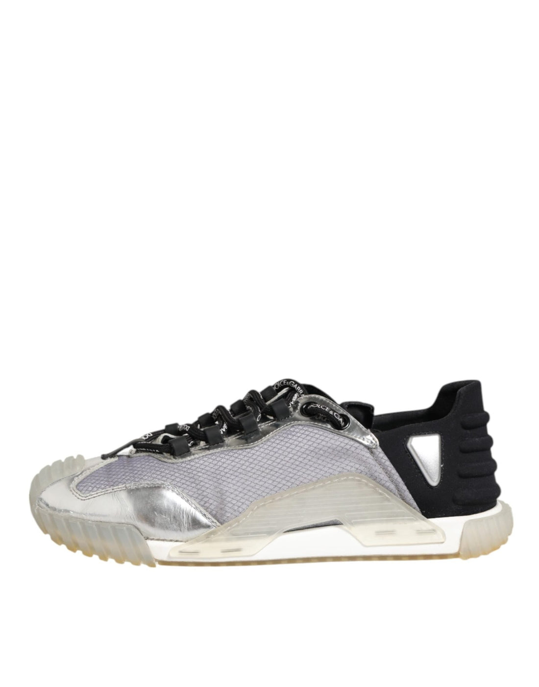 Dolce & Gabbana Multicolor Silver Logo Low Top NS1 Sneakers Shoes - RIMODA