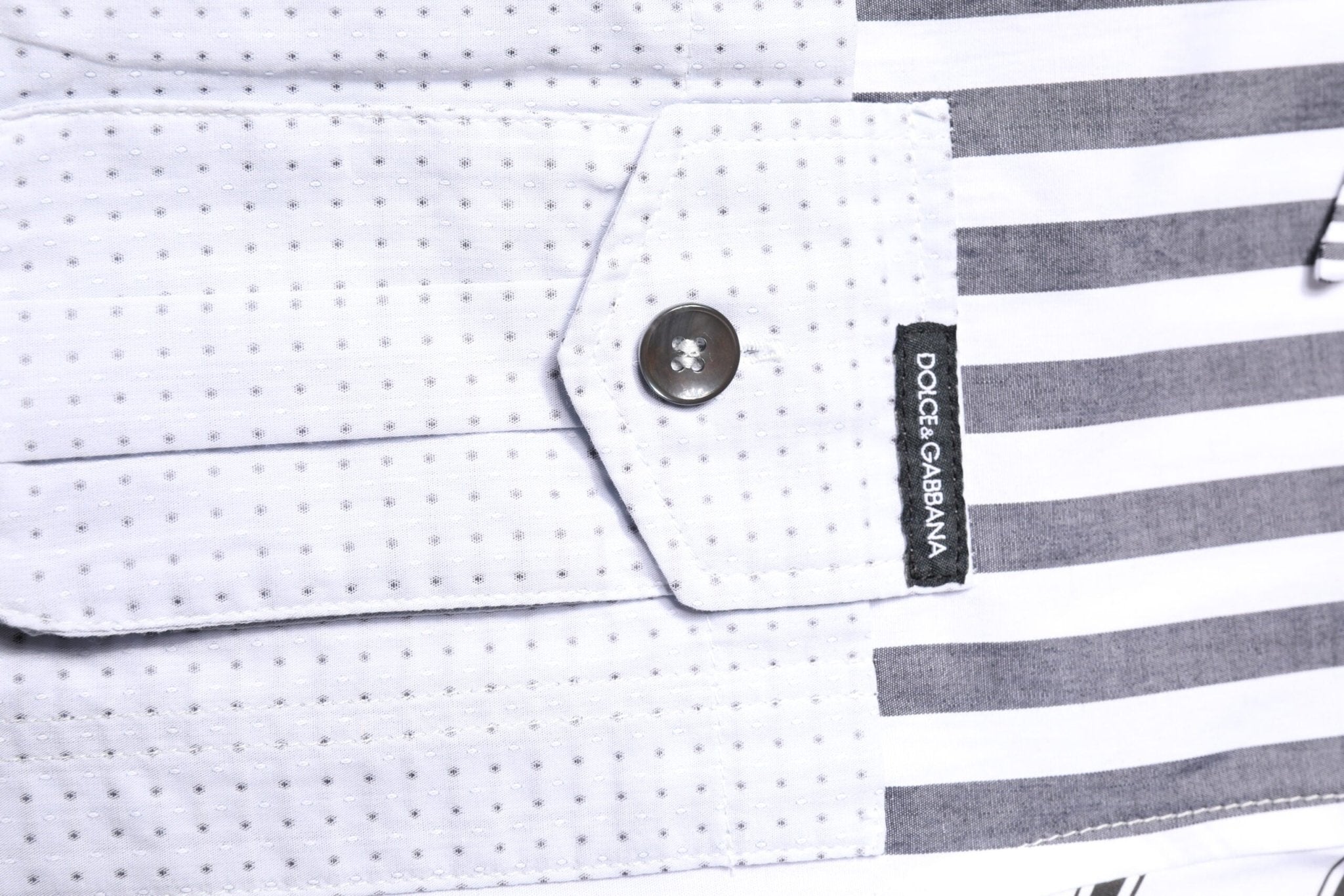 Dolce & Gabbana Multicolor Striped Button Down Casual Shirt - RIMODA