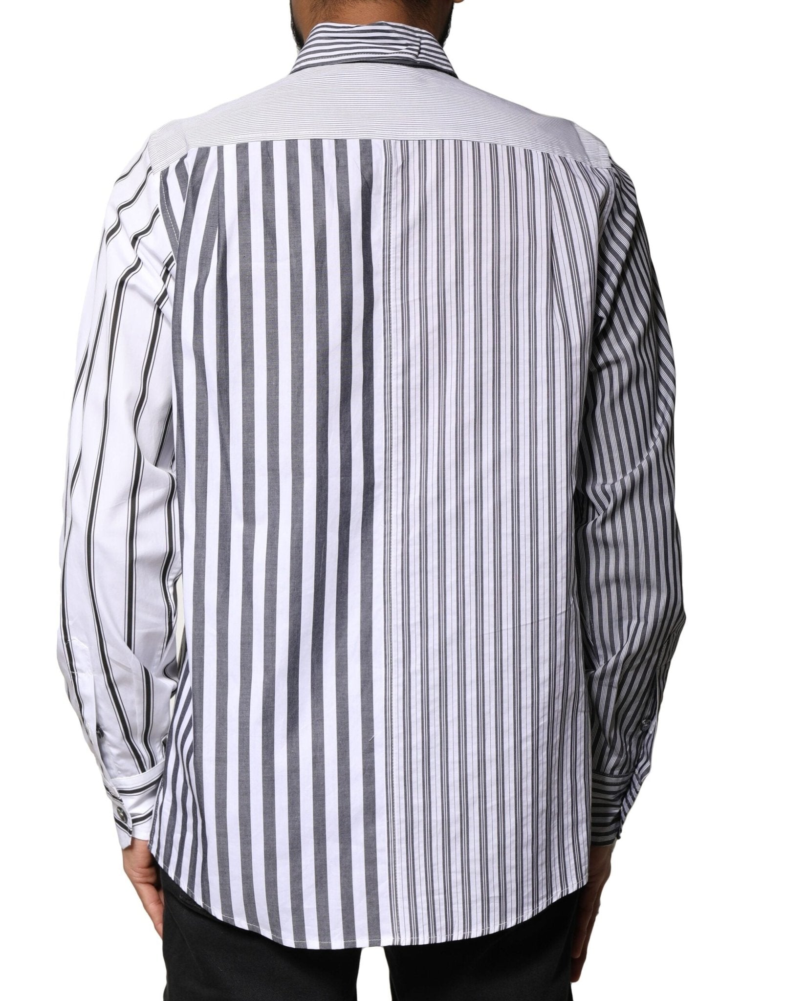 Dolce & Gabbana Multicolor Striped Button Down Casual Shirt - RIMODA