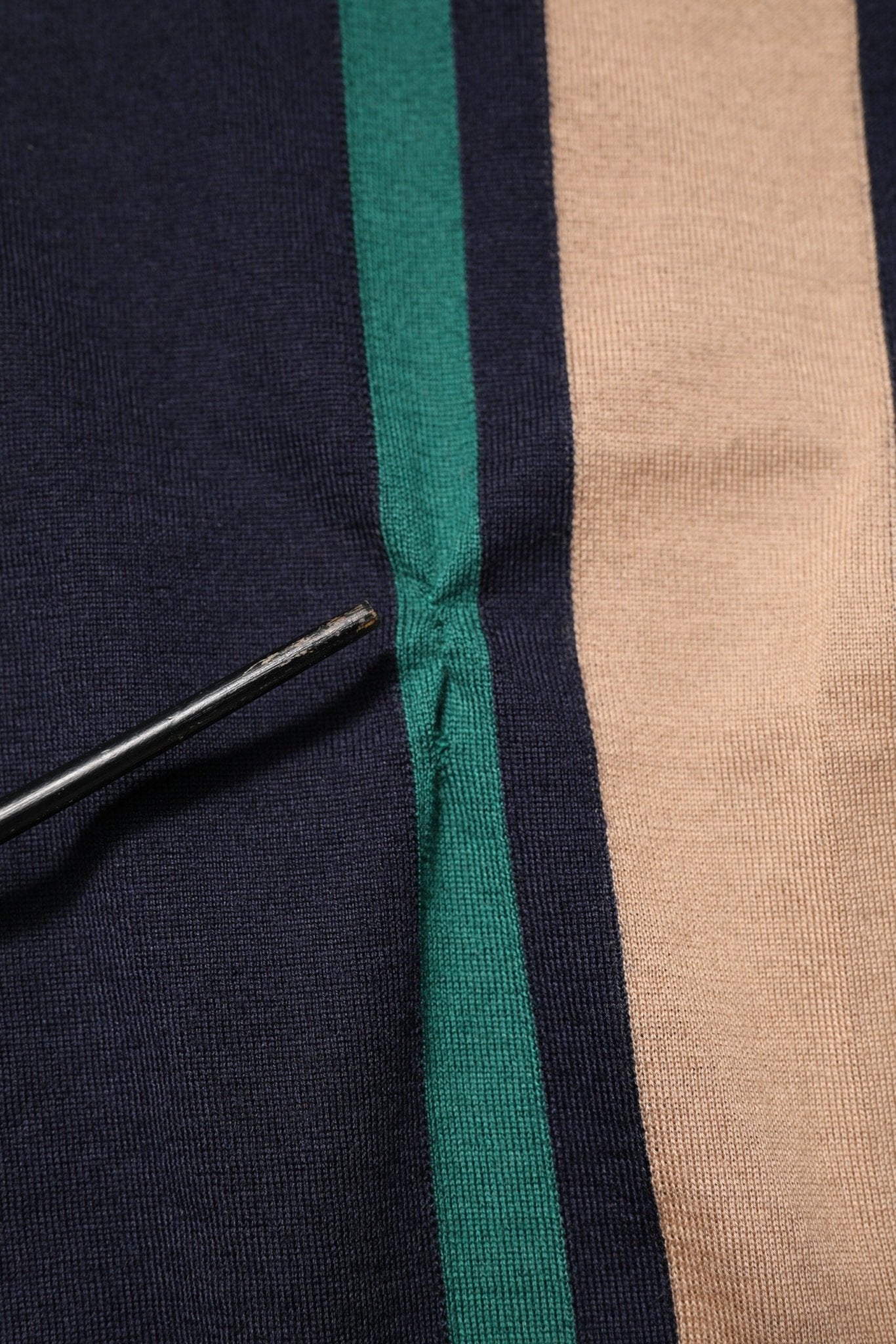 Dolce & Gabbana Multicolor Stripes Crew Neck Pullover Sweater - RIMODA