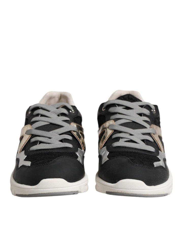 Dolce & Gabbana Multicolor Suede Low Top Men Sneaker Shoes - RIMODA