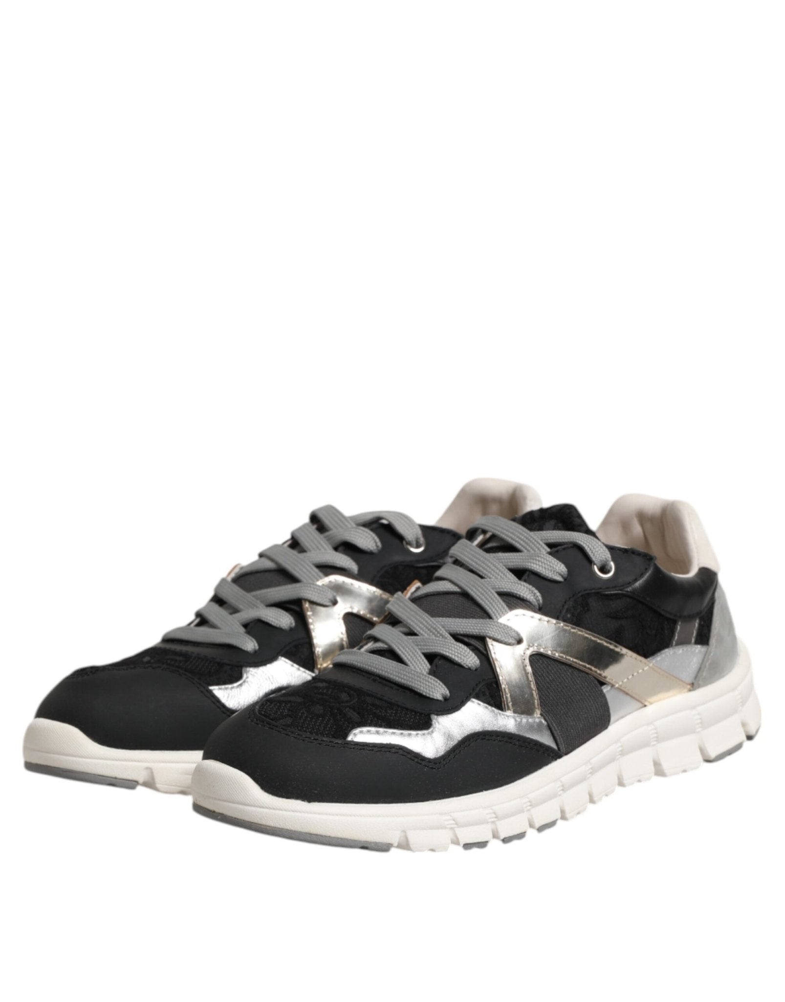 Dolce & Gabbana Multicolor Suede Low Top Men Sneaker Shoes - RIMODA