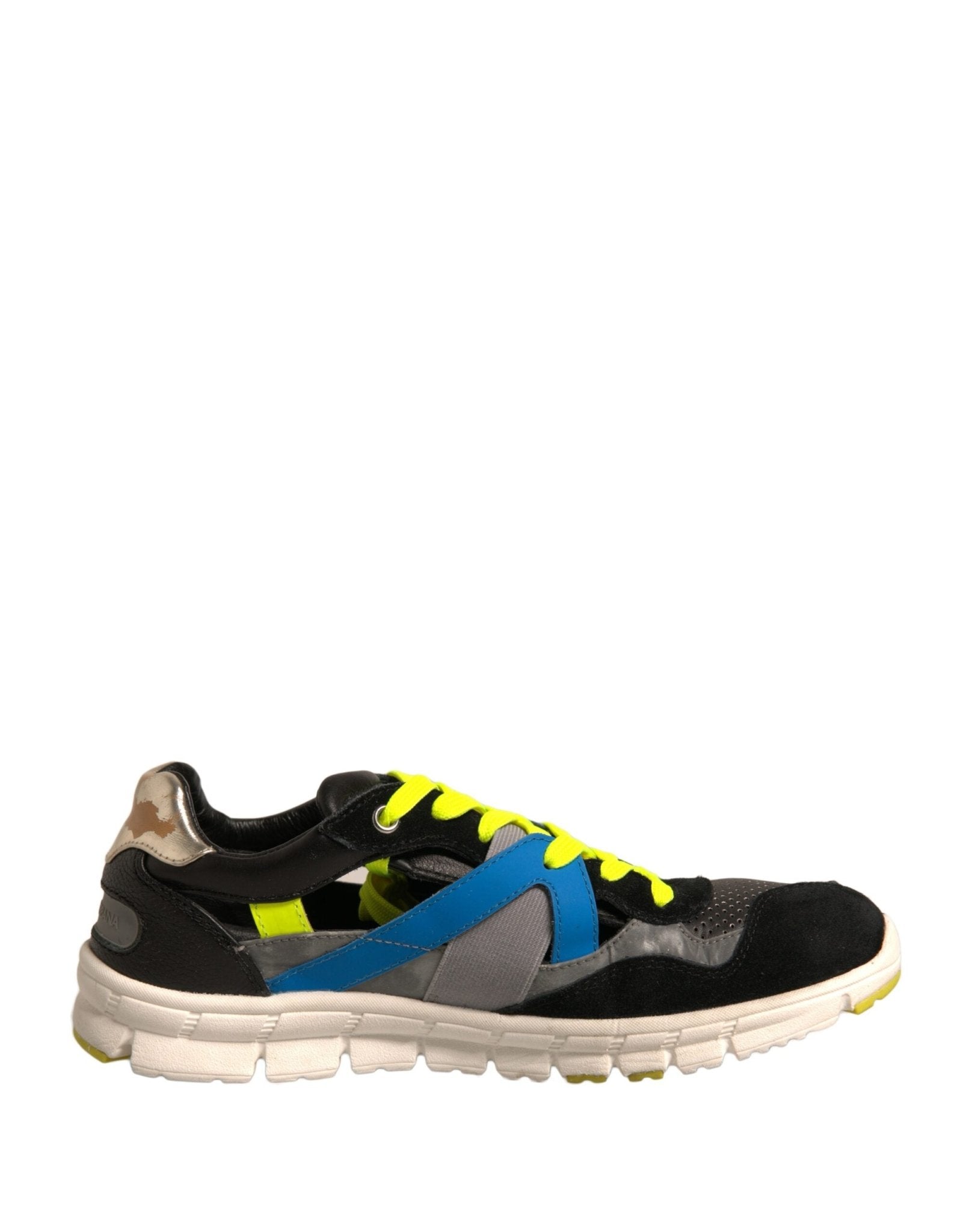 Dolce & Gabbana Multicolor Suede Low Top Sneakers Shoes - RIMODA