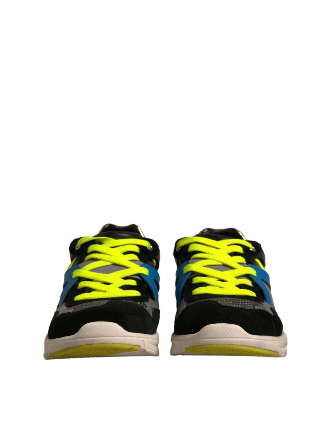 Dolce & Gabbana Multicolor Suede Low Top Sneakers Shoes - RIMODA
