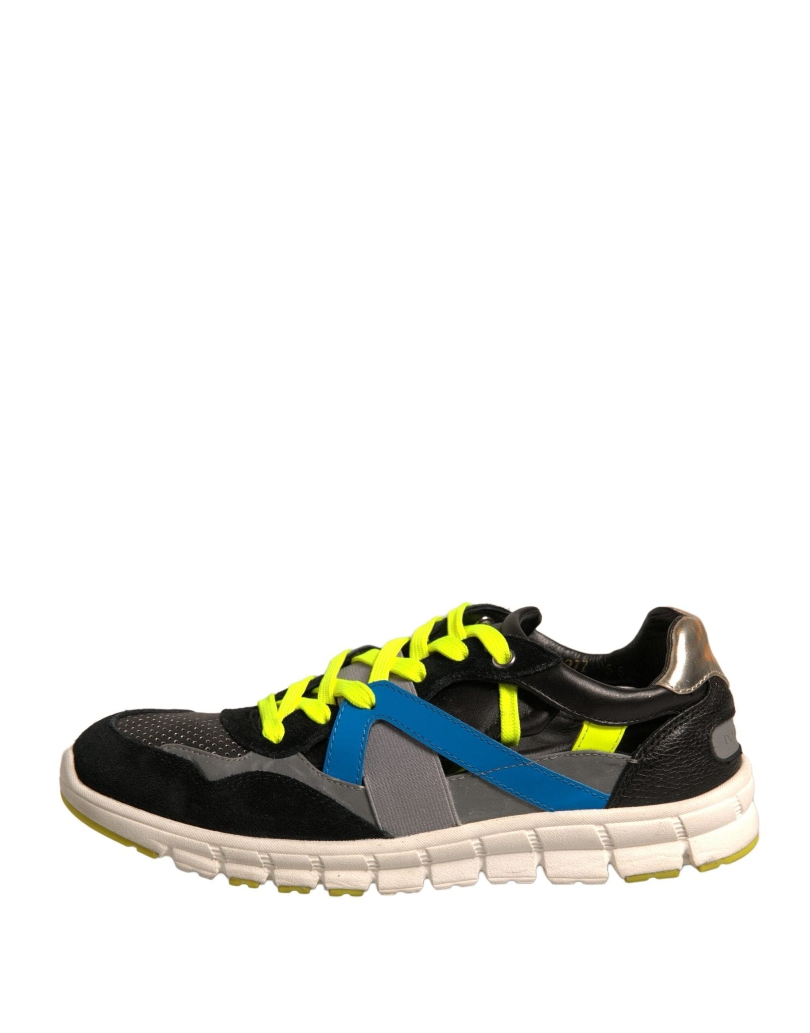 Dolce & Gabbana Multicolor Suede Low Top Sneakers Shoes - RIMODA
