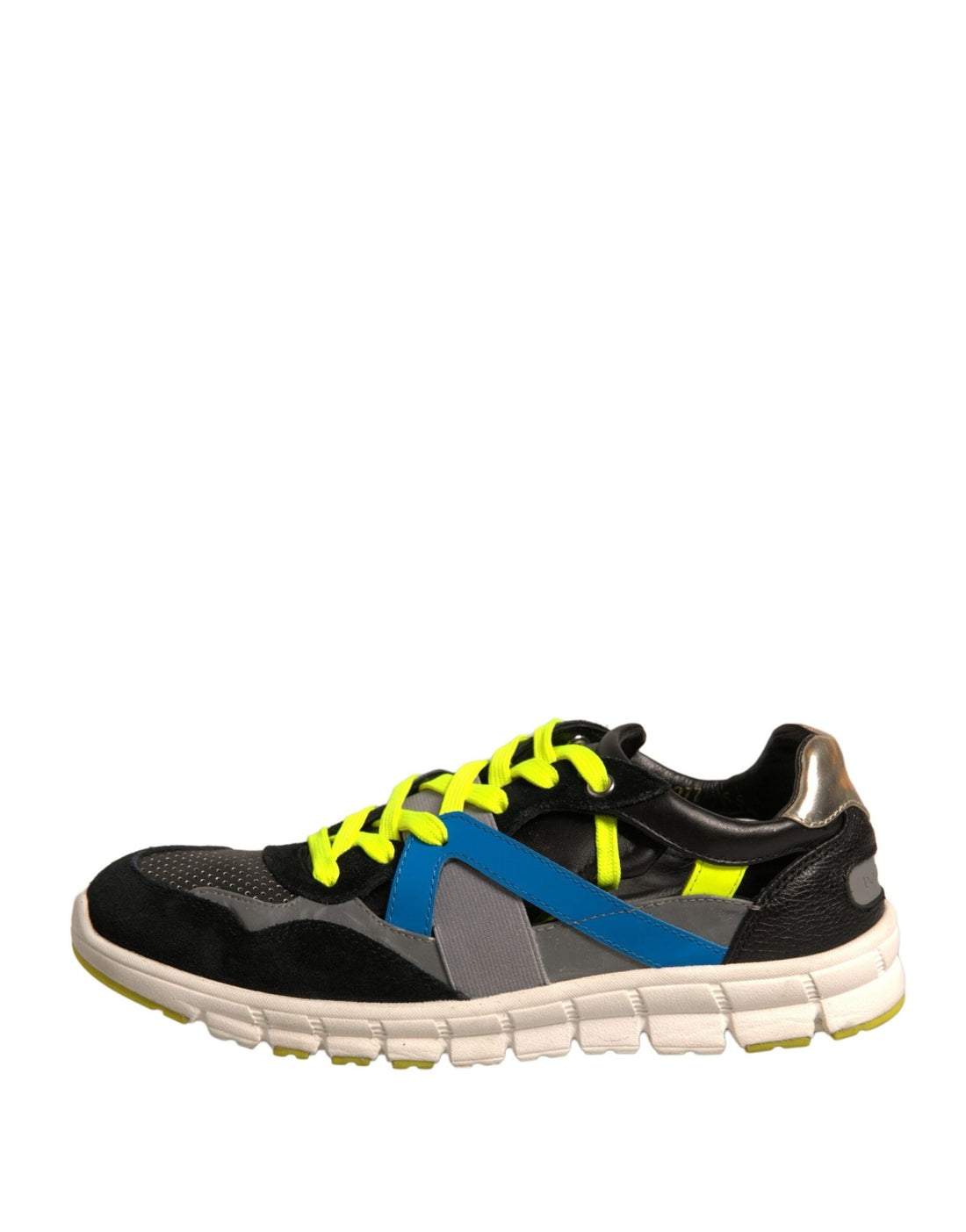 Dolce & Gabbana Multicolor Suede Low Top Sneakers Shoes - RIMODA