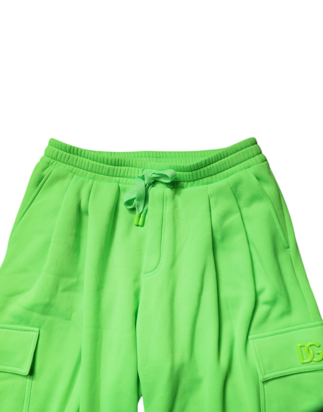 Dolce & Gabbana Neon Green Cargo Jogger Men Sweatpants Pants - RIMODA