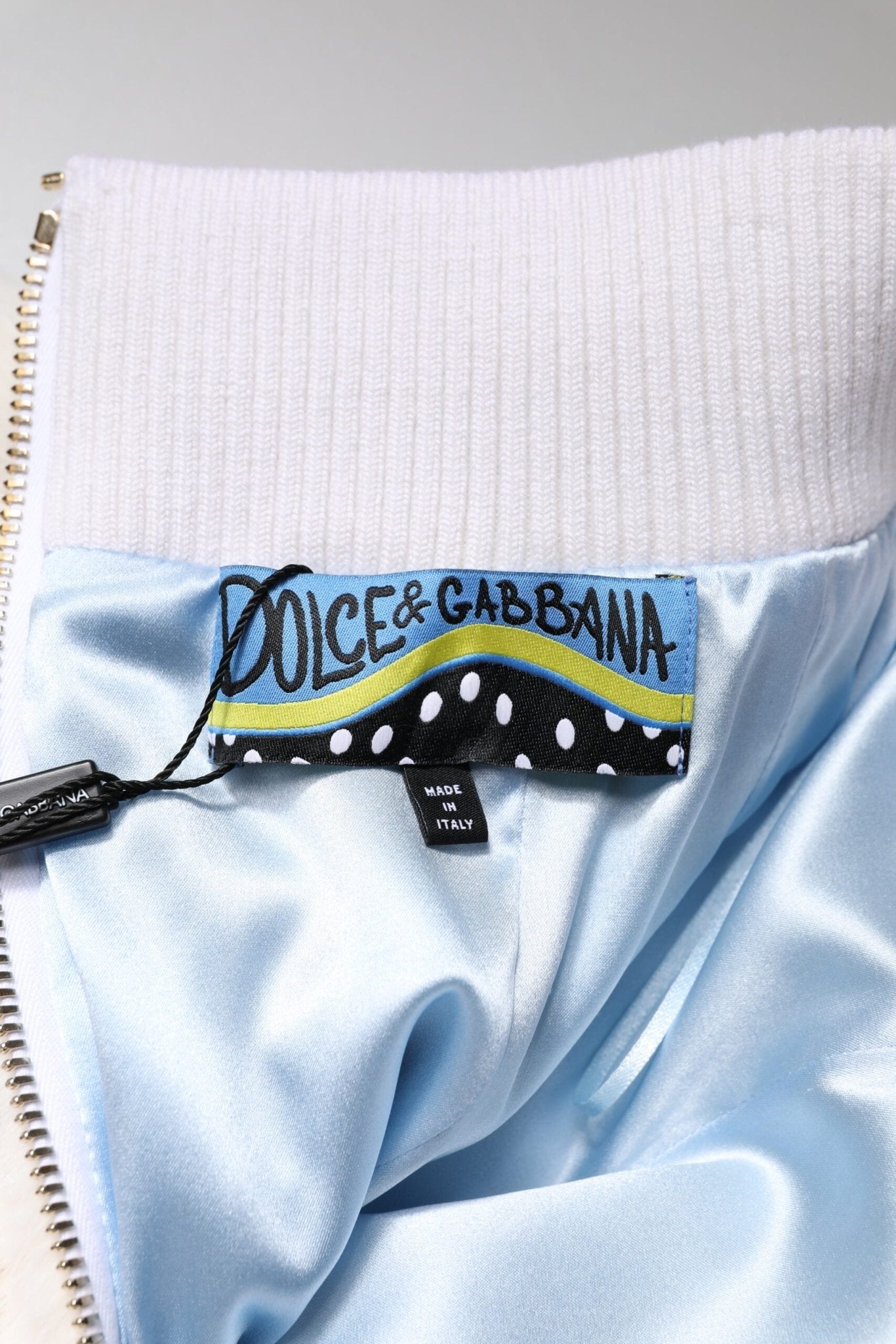 Dolce & Gabbana Off White Faux Fur High Waisted Mini Skirt - RIMODA