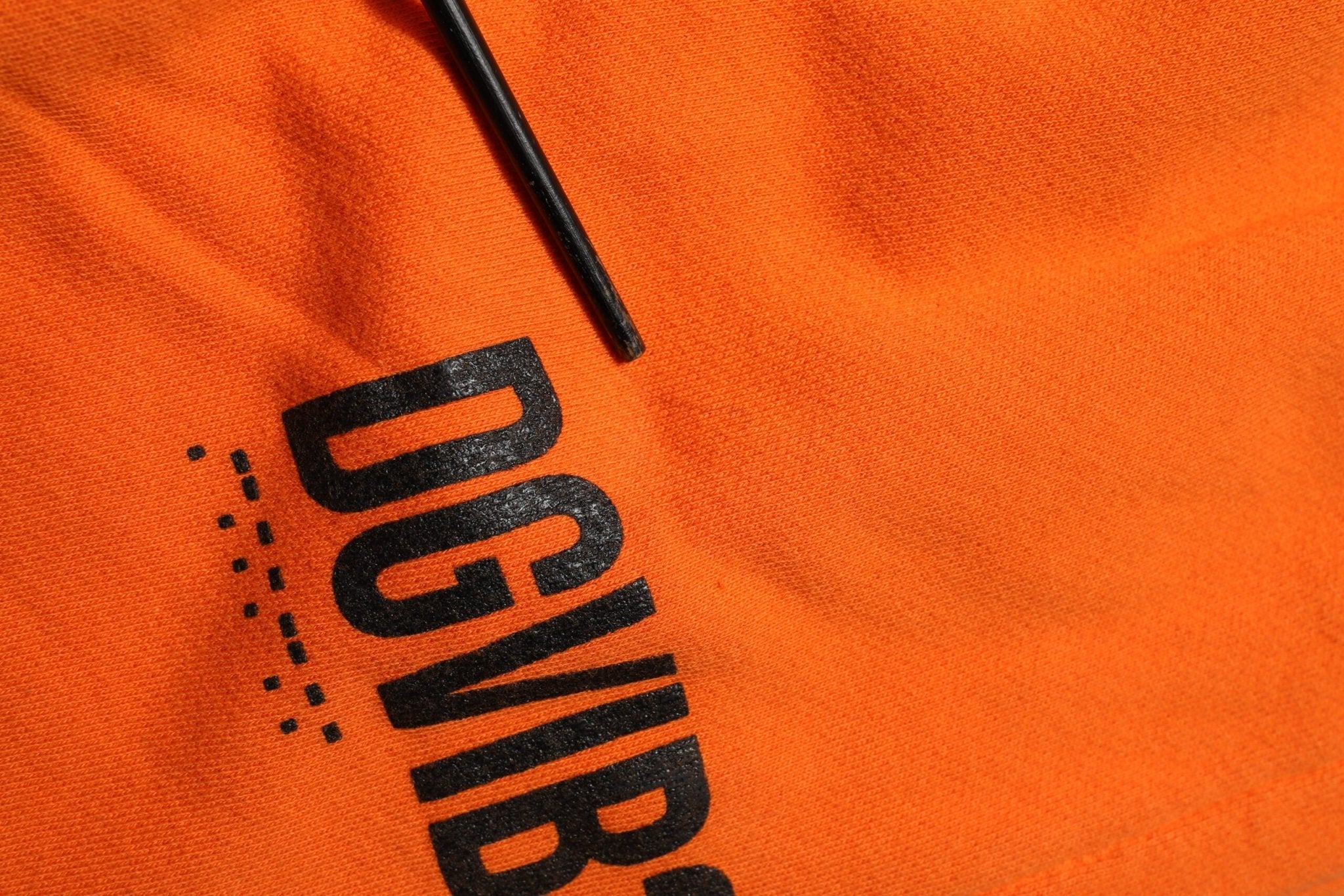 Dolce & Gabbana Orange Cotton DG VIB3 Logo Drawstring Sweatpants Pants - RIMODA