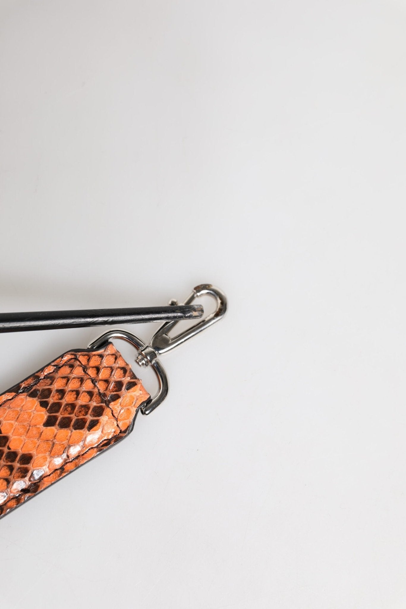 Dolce & Gabbana Orange Exotic Leather Bag Shoulder Strap - RIMODA