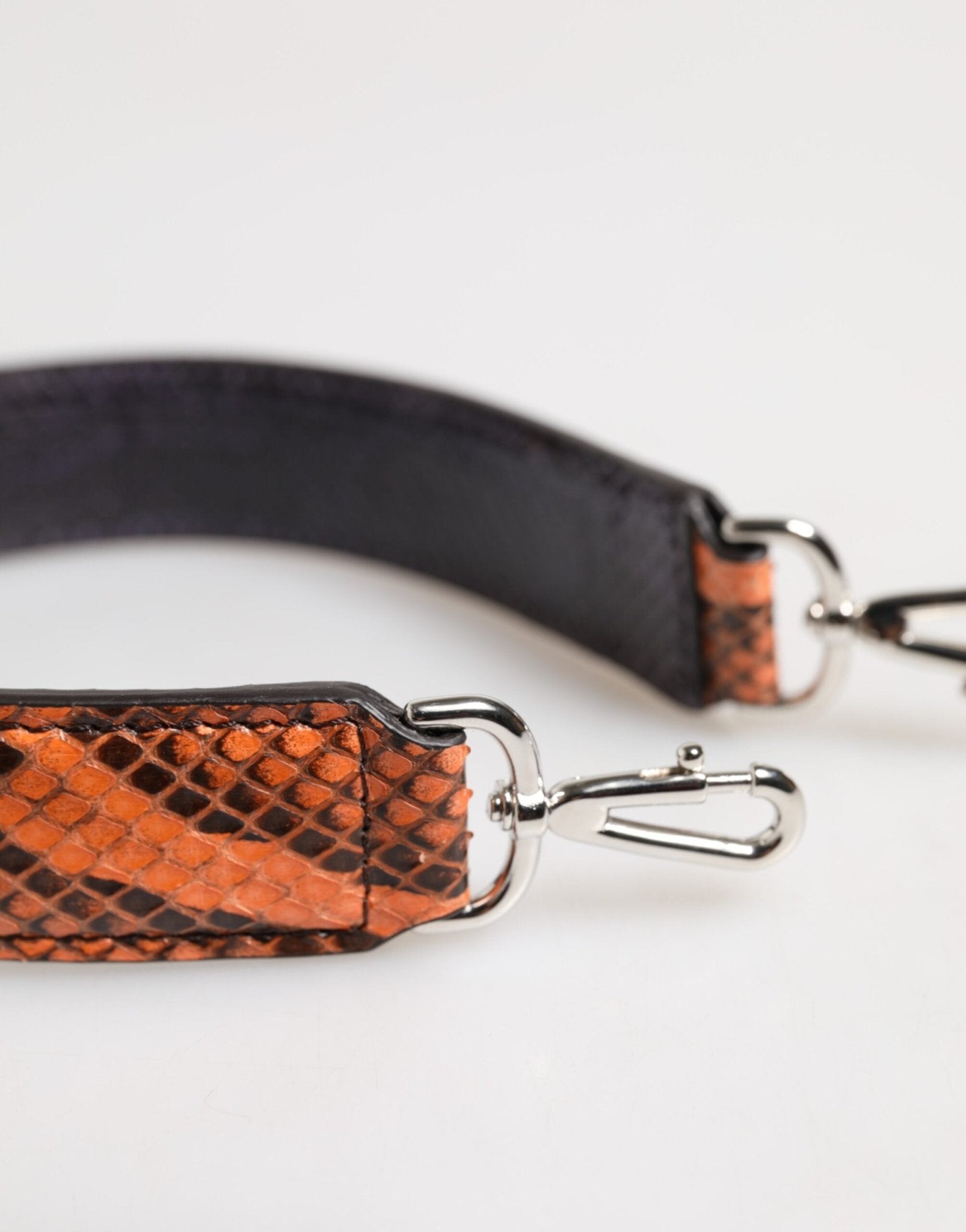 Dolce & Gabbana Orange Exotic Leather Bag Shoulder Strap - RIMODA