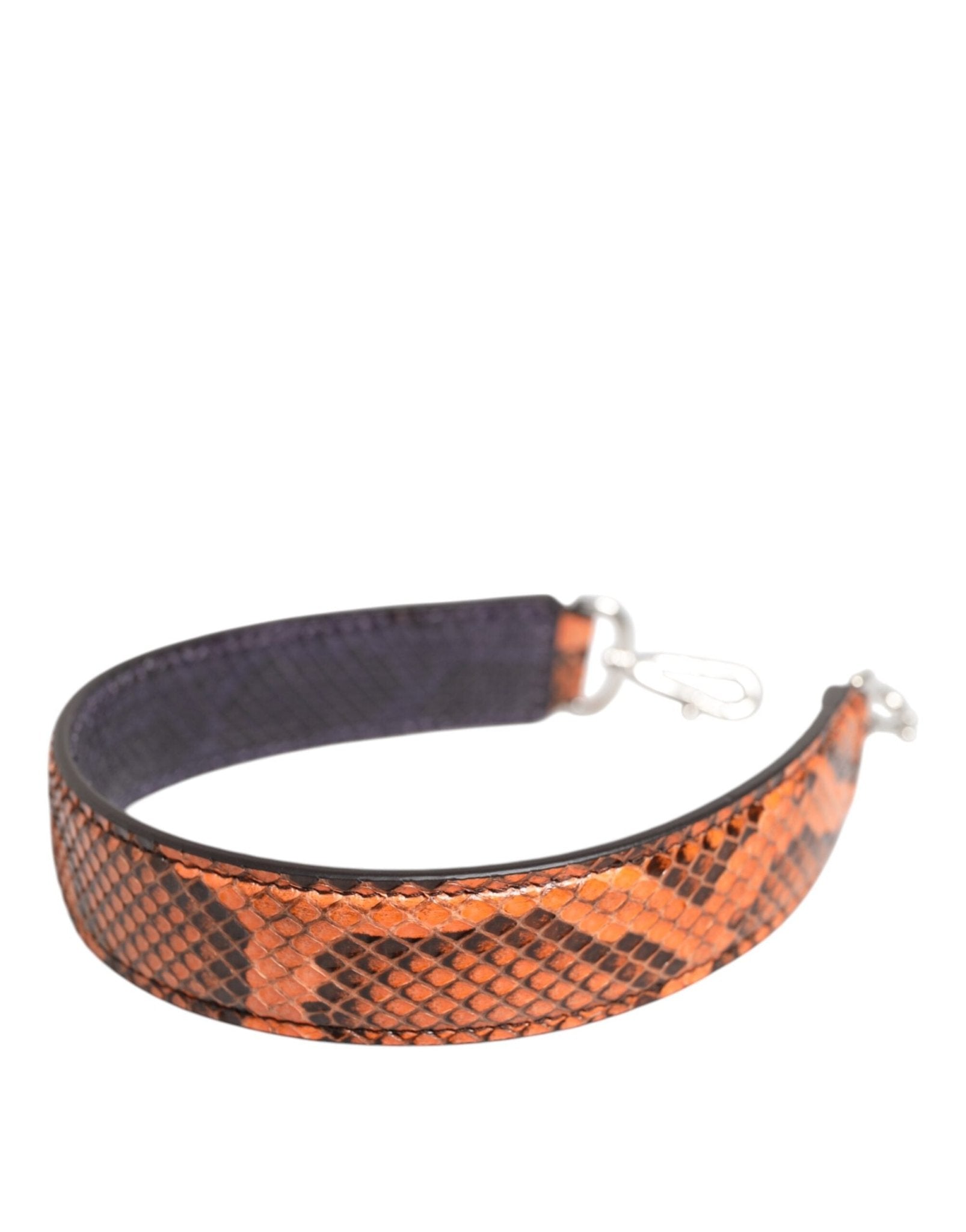 Dolce & Gabbana Orange Exotic Leather Bag Shoulder Strap - RIMODA