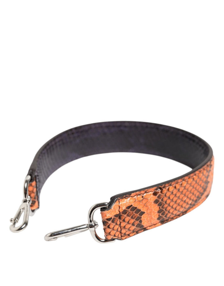 Dolce & Gabbana Orange Exotic Leather Bag Shoulder Strap - RIMODA