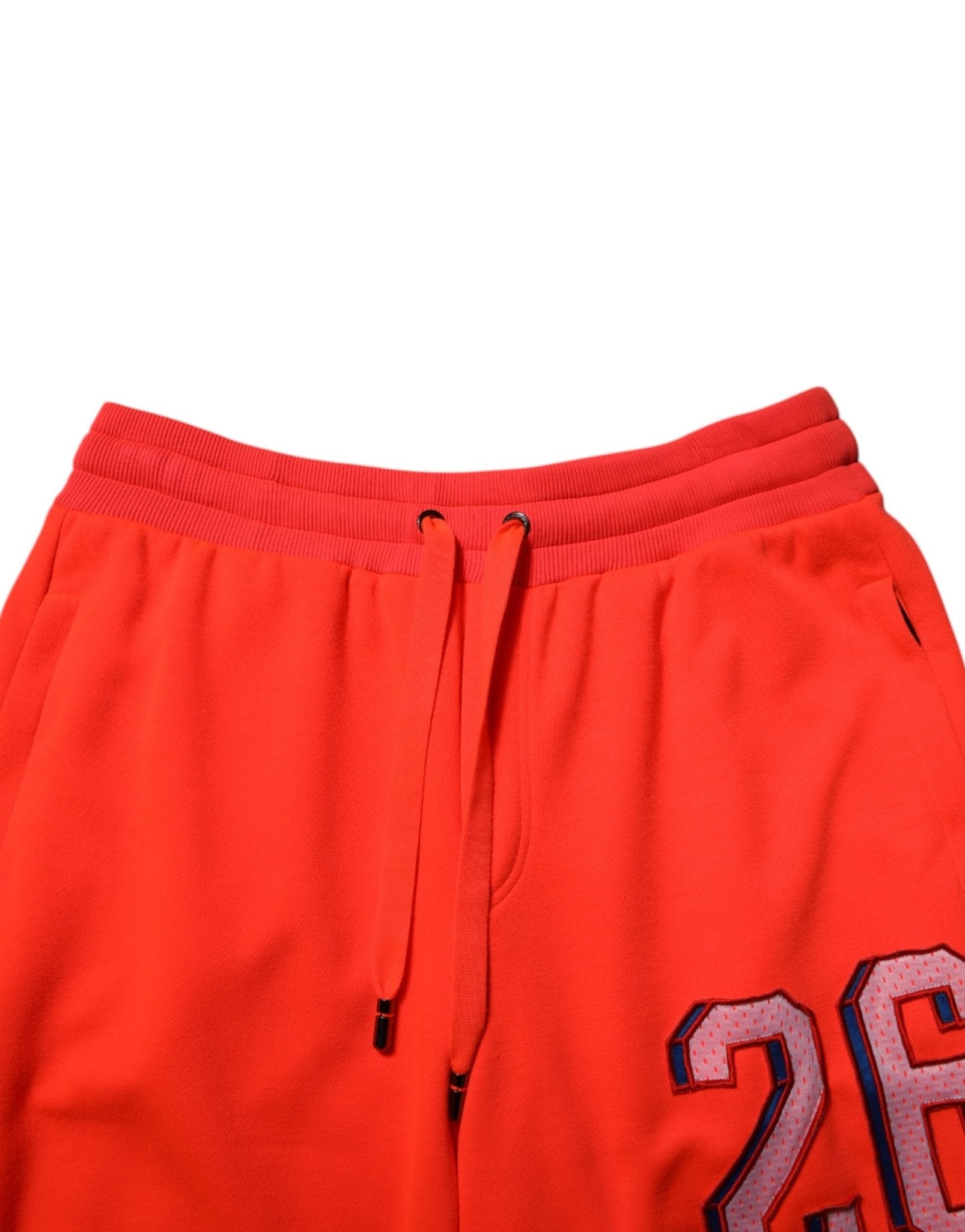 Dolce & Gabbana Orange Polyester Jogger Men Sweatpants Pants - RIMODA