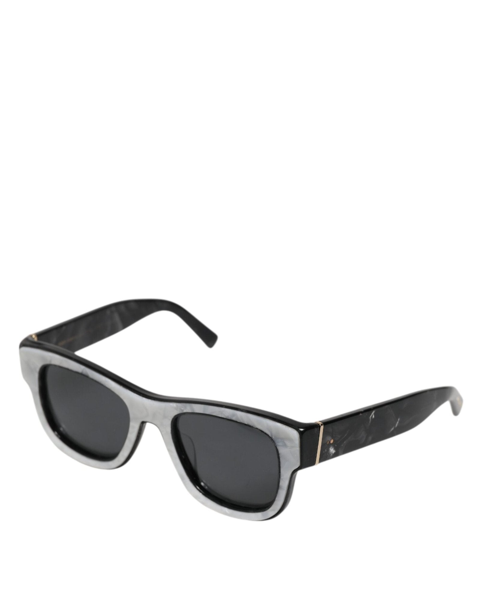 Dolce & Gabbana Pearl White Acetate Frame DG4379 Domenico Shade Sunglasses - RIMODA