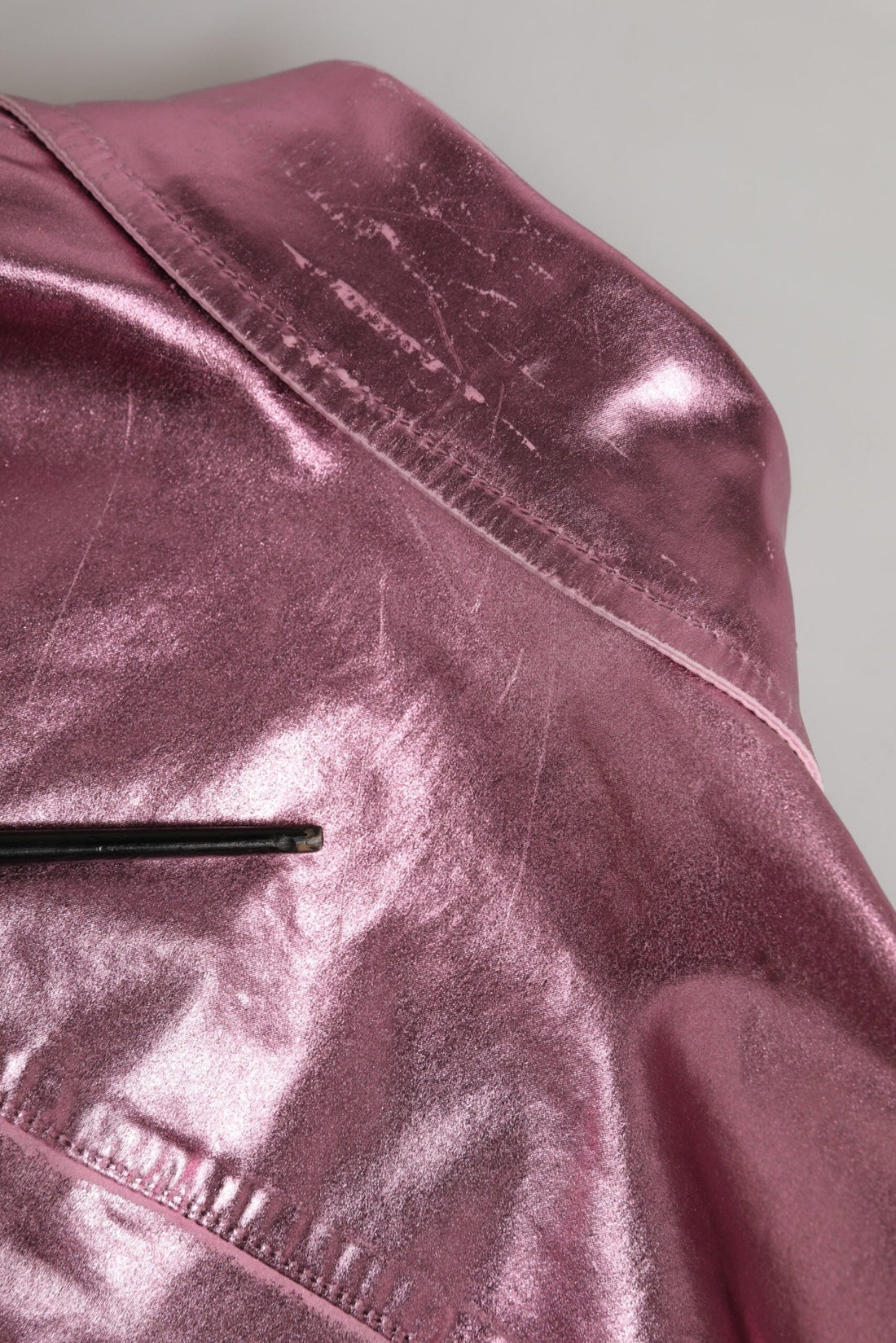 Dolce & Gabbana Pink Cotton Stretch Collared Cropped Jacket - RIMODA