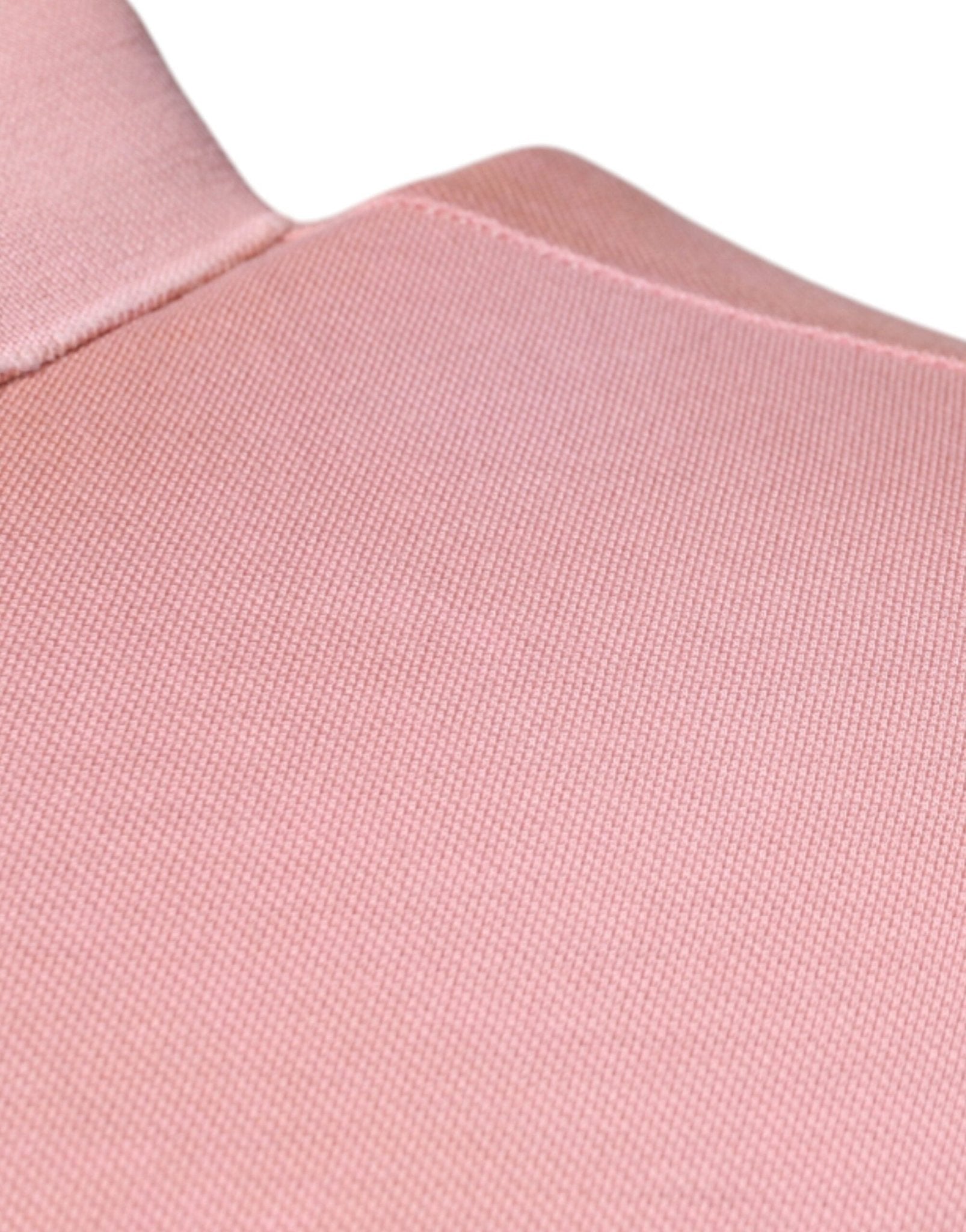 Dolce & Gabbana Pink Crown Collared Short Sleeve Polo T-shirt - RIMODA