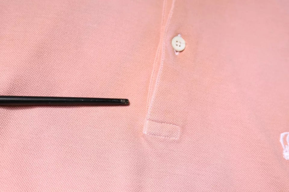 Dolce & Gabbana Pink Crown Collared Short Sleeve Polo T-shirt - RIMODA
