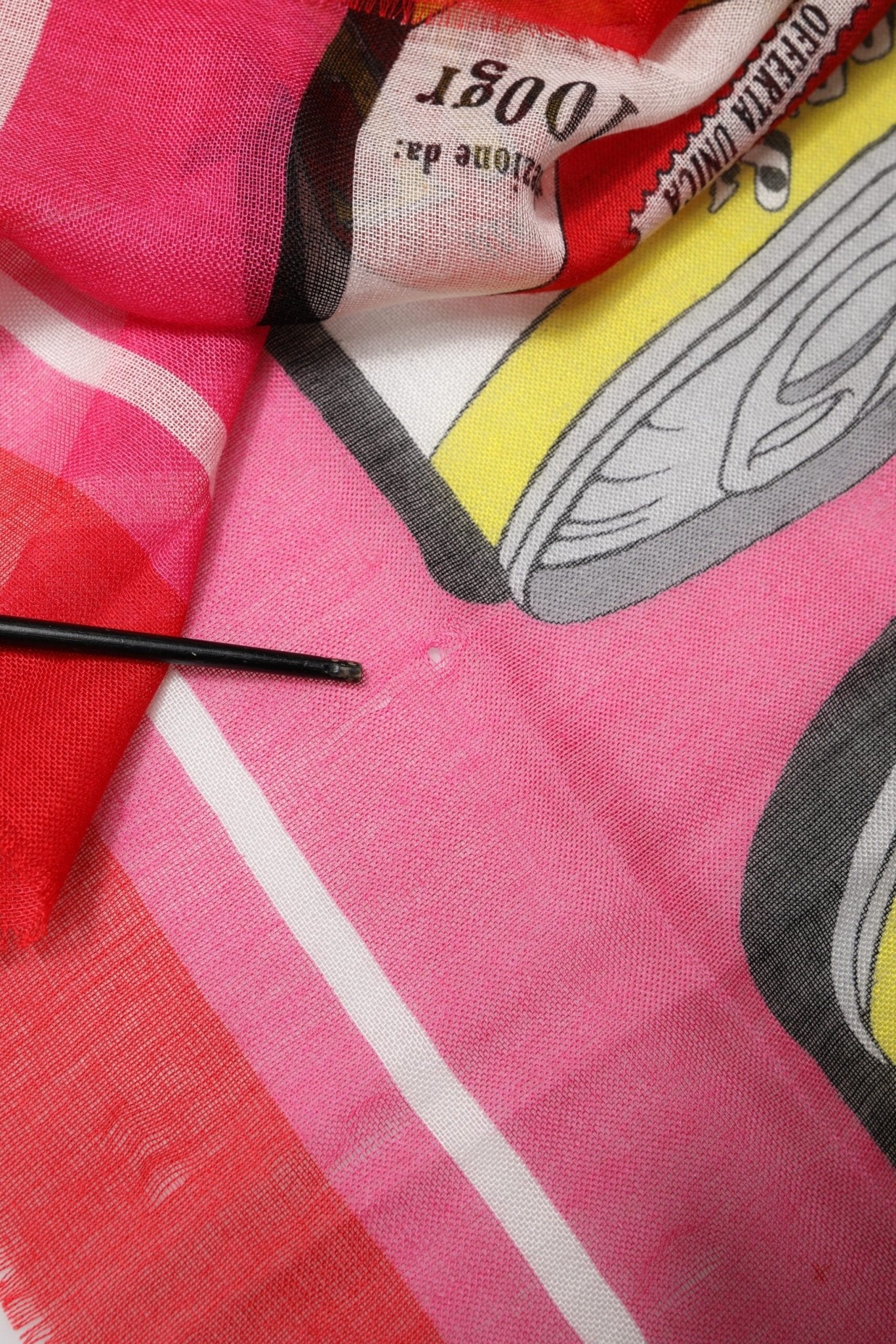 Dolce & Gabbana Pink DG Amore Print Neck Square Shawl 140cm x 135cm Scarf - RIMODA