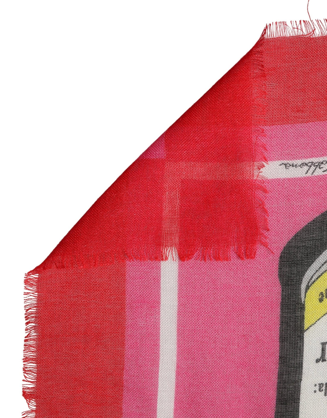 Dolce & Gabbana Pink DG Amore Print Neck Square Shawl 140cm x 140cm Scarf - RIMODA