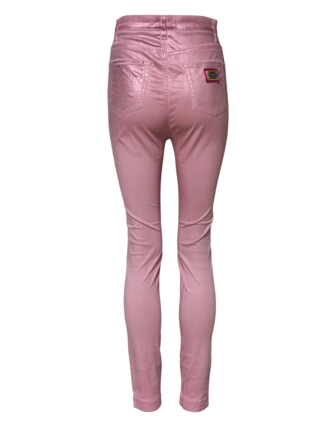 Dolce & Gabbana Pink GRACE High Waisted Skinny Denim Jeans - RIMODA