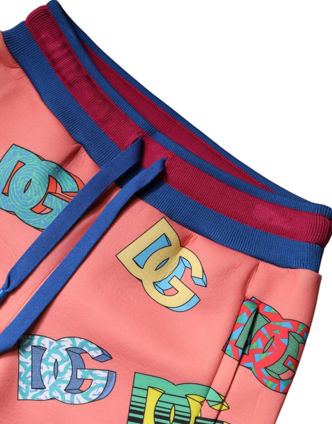 Dolce & Gabbana Pink Logo Monogram Jogger Sweatpants Pants - RIMODA