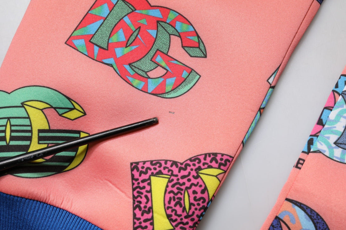 Dolce & Gabbana Pink Logo Monogram Jogger Sweatpants Pants - RIMODA