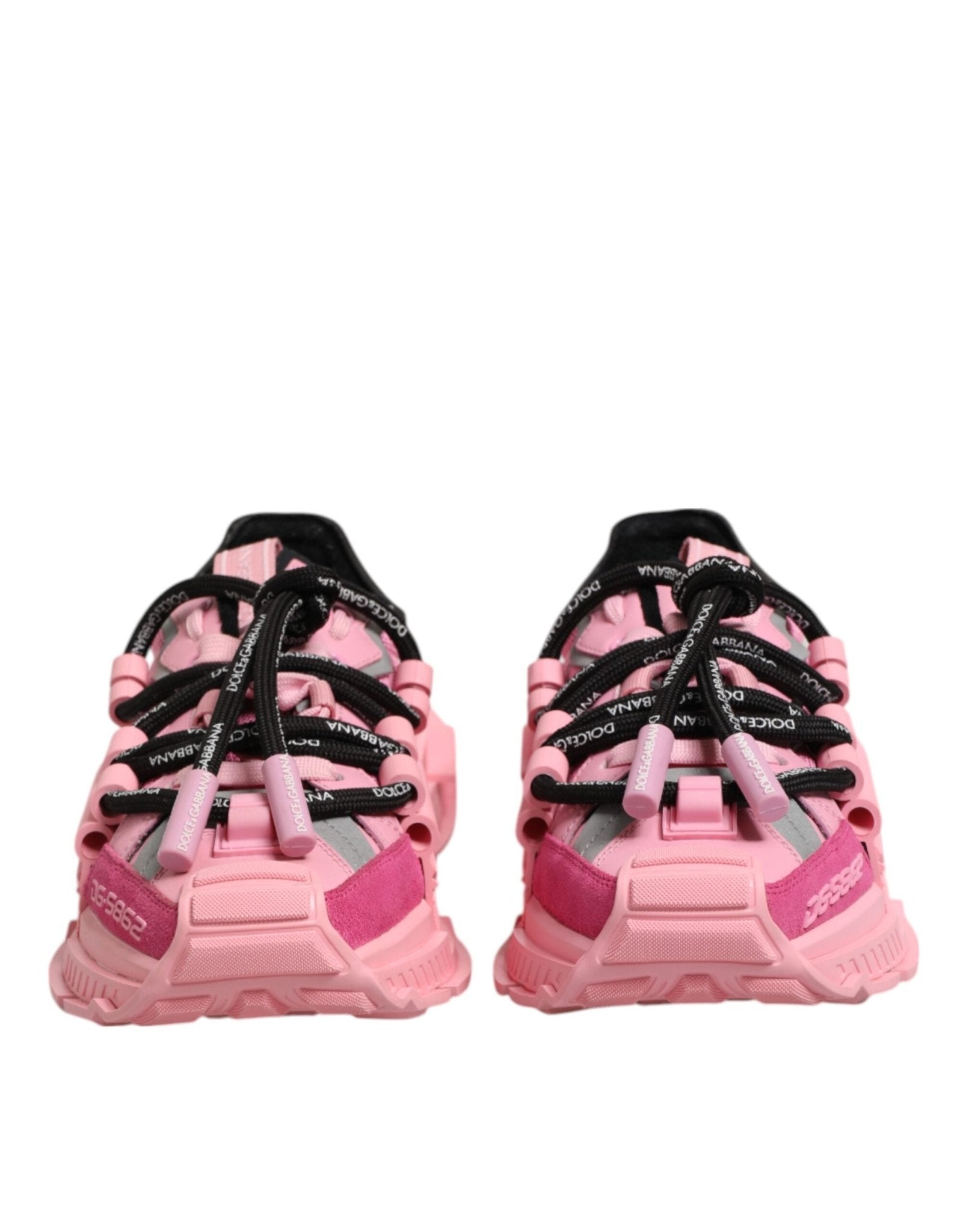 Dolce & Gabbana Pink Low Top Space Women Sneakers Shoes - RIMODA