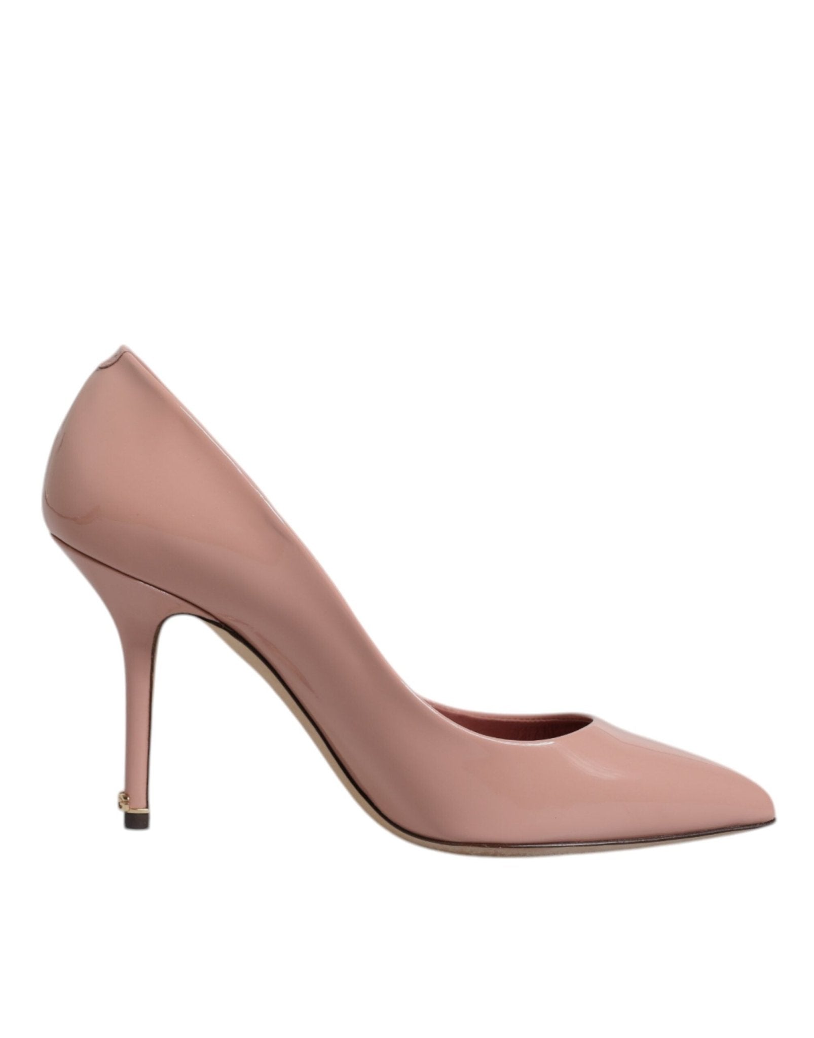 Dolce & Gabbana Pink Patent Leather Stiletto Heel Pumps Shoes - RIMODA