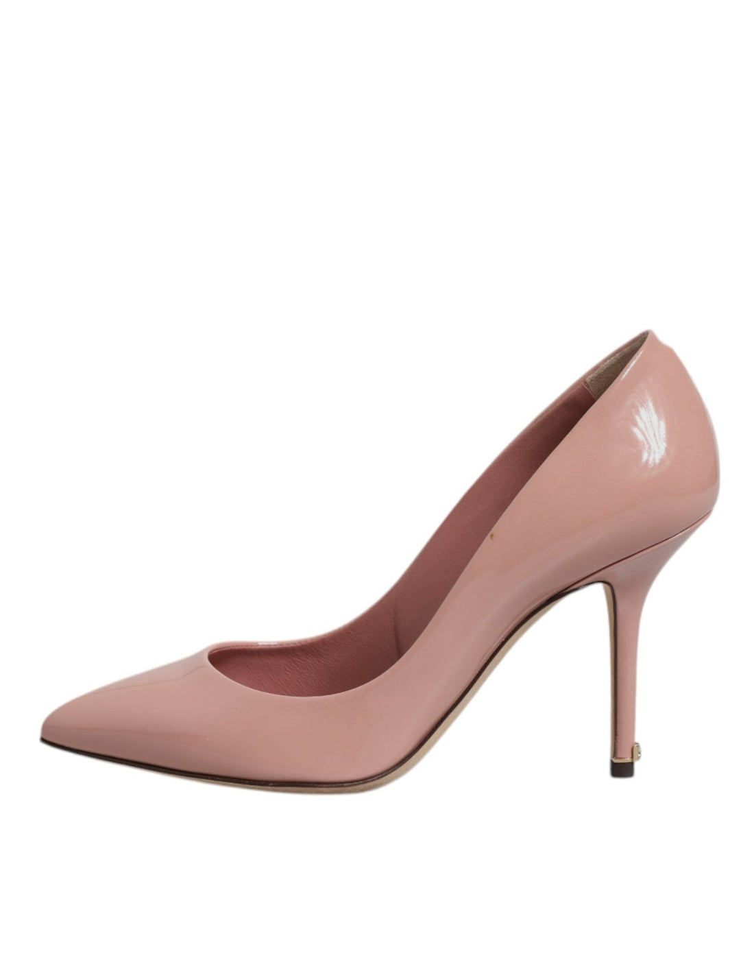 Dolce & Gabbana Pink Patent Leather Stiletto Heel Pumps Shoes - RIMODA