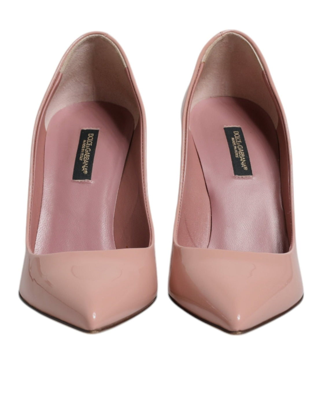 Dolce & Gabbana Pink Patent Leather Stiletto Heel Pumps Shoes - RIMODA