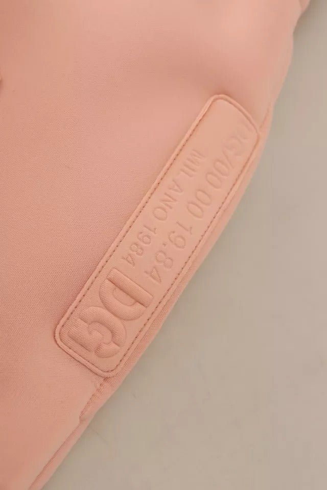 Dolce & Gabbana Pink Polyester Sweatpants Jogger Pants - RIMODA