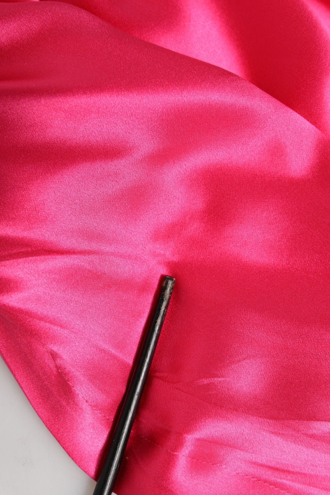 Dolce & Gabbana Pink Sheath Silk Bow Open Shoulder Dress - RIMODA