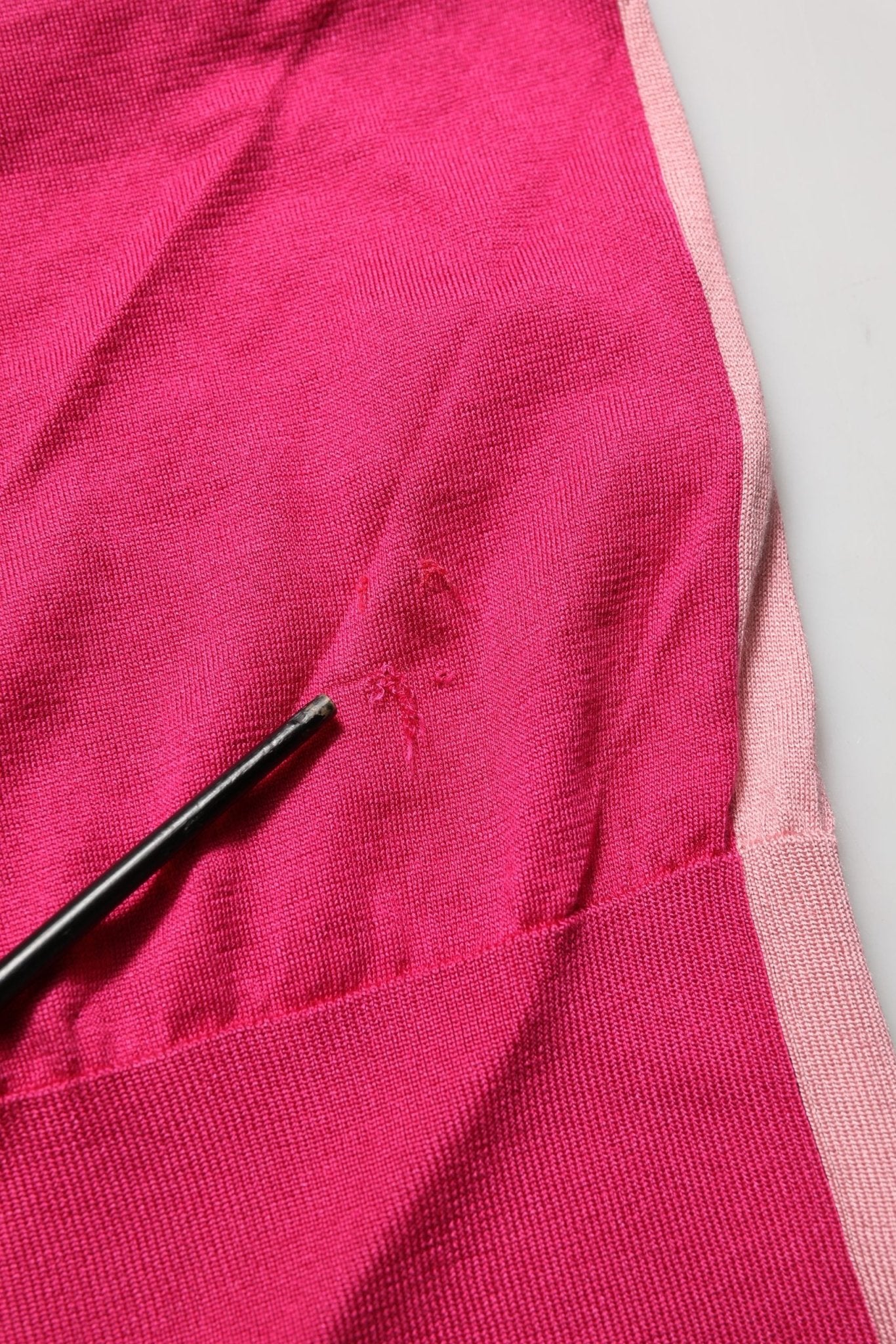 Dolce & Gabbana Pink Short Sleeves Buttoned Ascot Collar Top - RIMODA