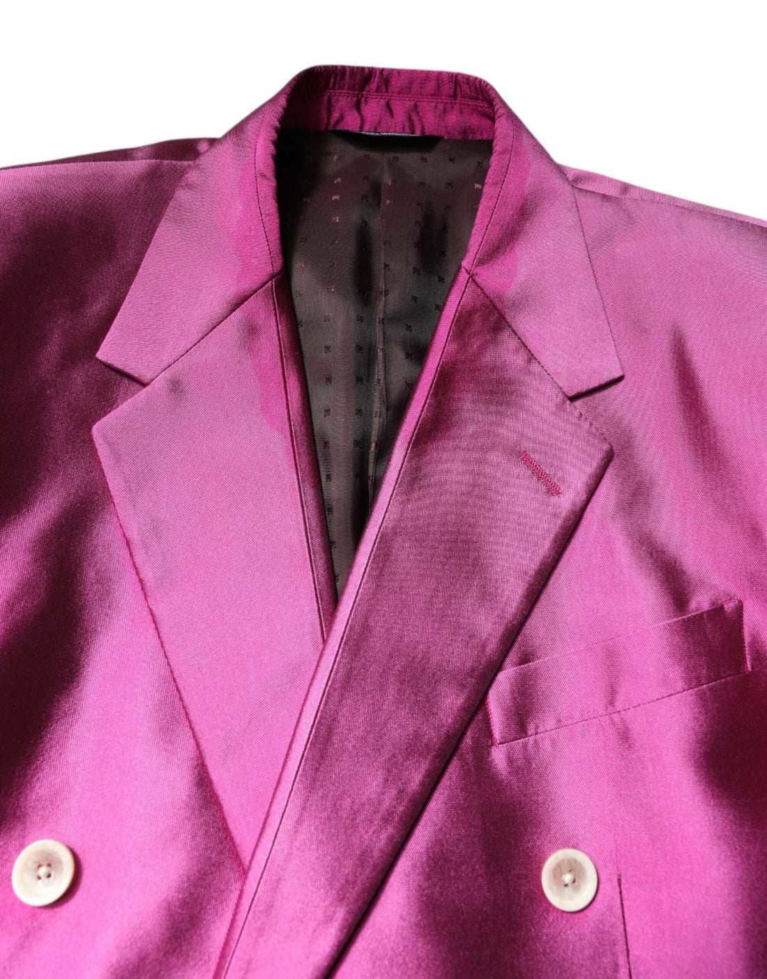 Dolce & Gabbana Pink SICILIA Double Breasted 3 Piece Suit - RIMODA