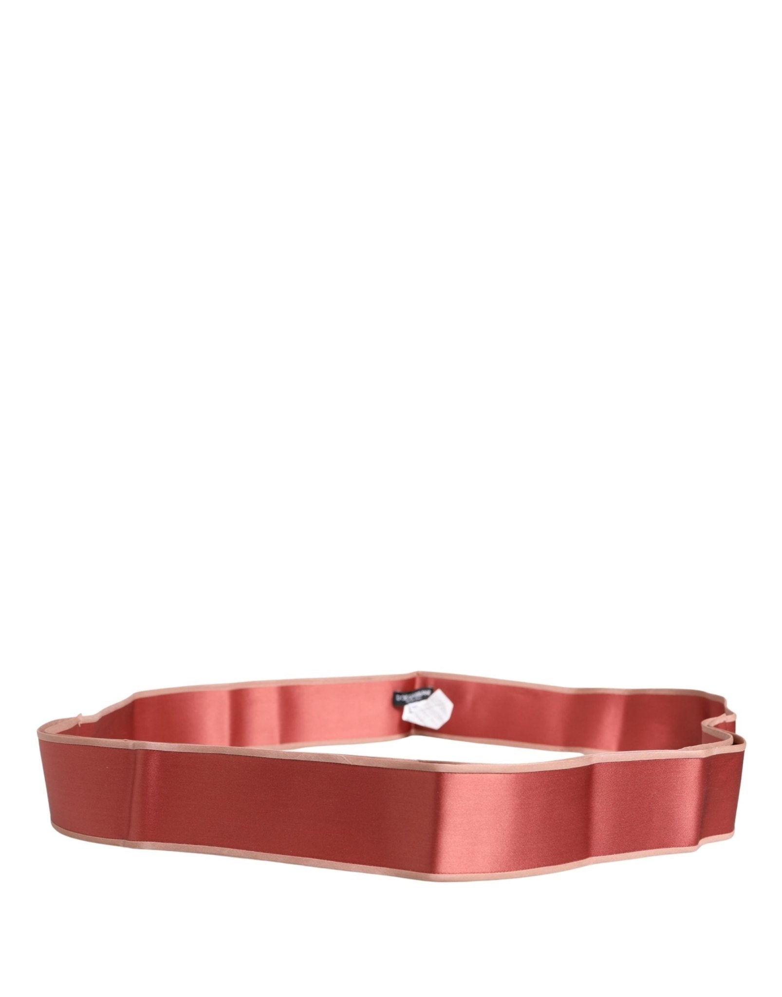 Dolce & Gabbana Pink Silk Satin Waist Women Cintura Belt - RIMODA
