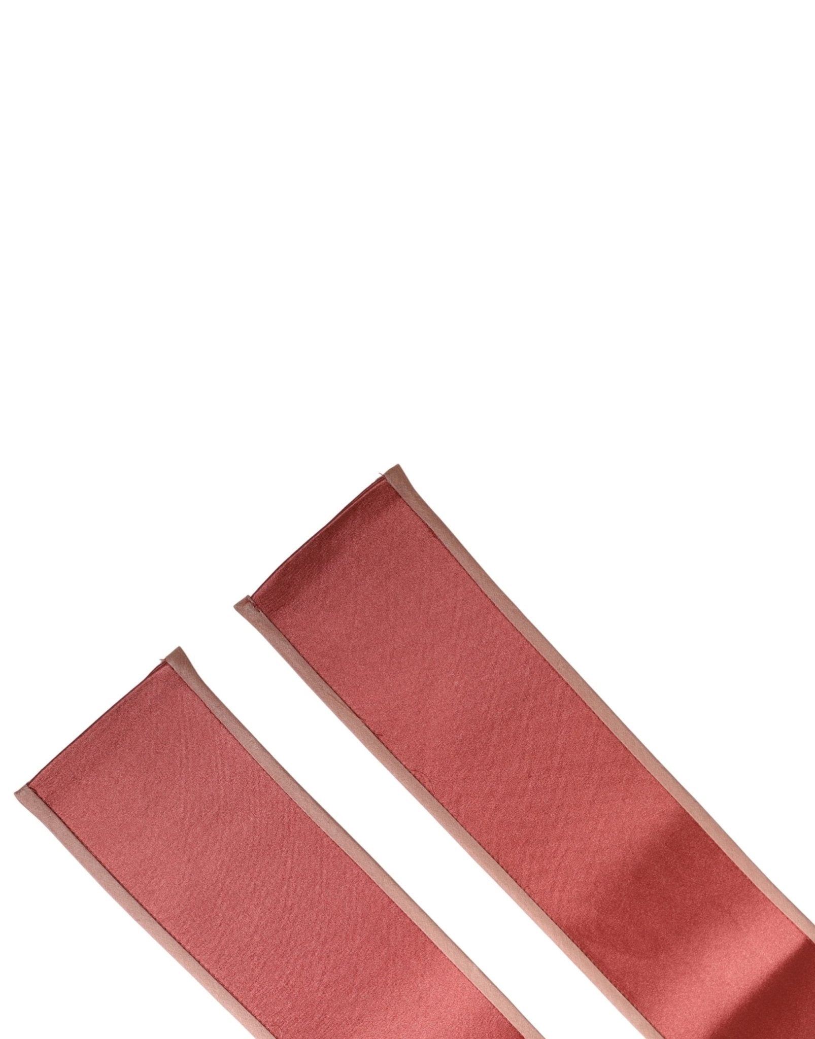 Dolce & Gabbana Pink Silk Satin Waist Women Cintura Belt - RIMODA