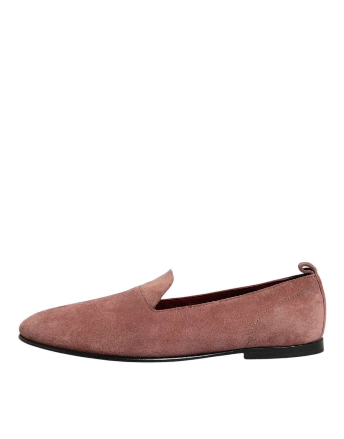 Dolce & Gabbana Pink Suede Loafers Formal Men Dress Shoes - RIMODA
