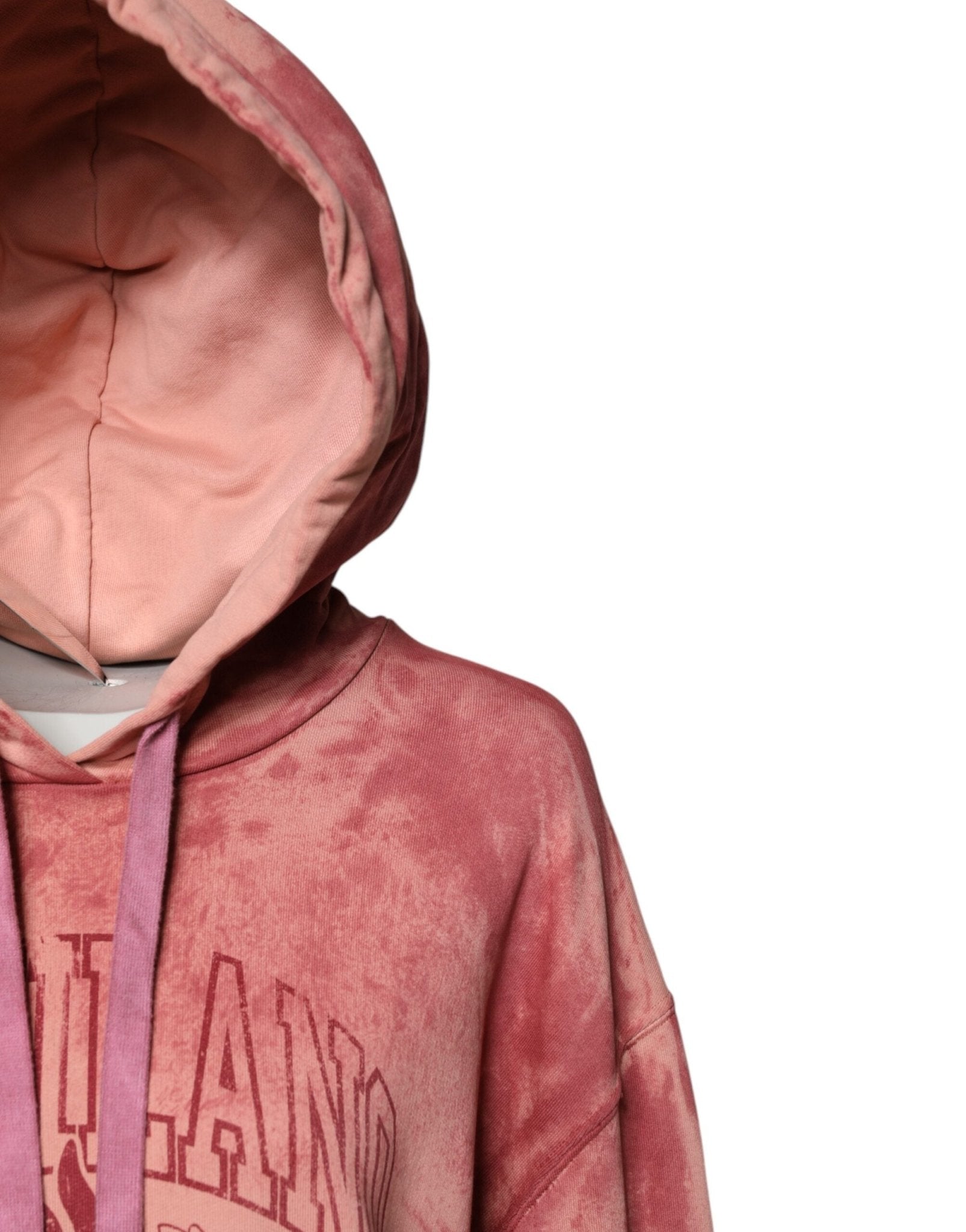 Dolce & Gabbana Pink Wash DG MILANO Hooded Pullover Sweater - RIMODA