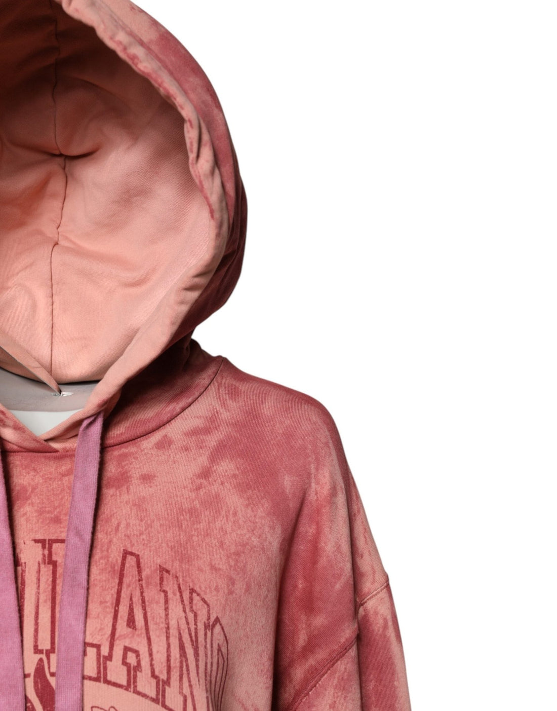 Dolce & Gabbana Pink Wash DG MILANO Hooded Pullover Sweater - RIMODA