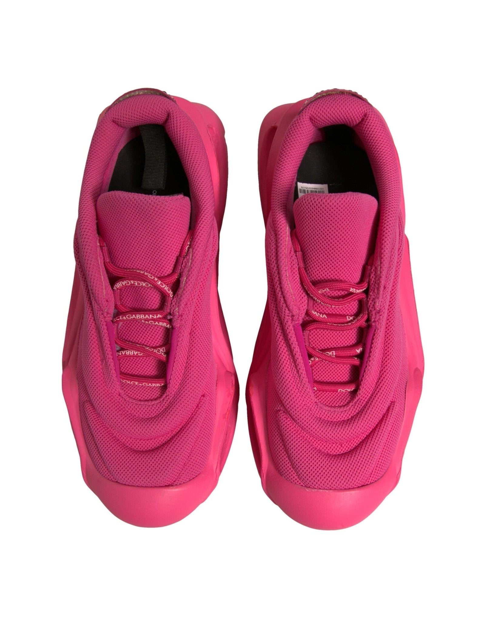 Dolce & Gabbana Pink Wave Low Top Lace Up Men Sneakers Shoes - RIMODA
