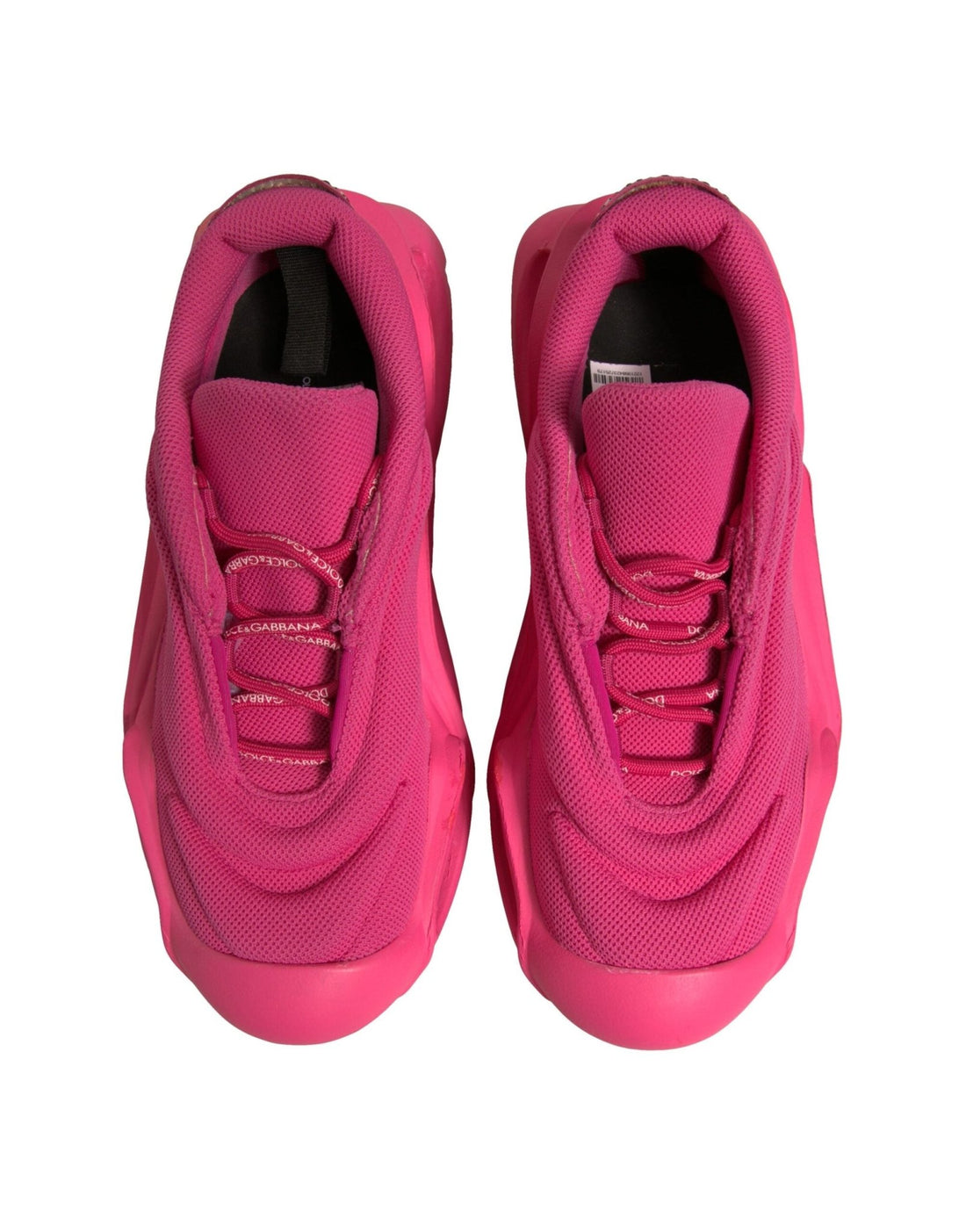 Dolce & Gabbana Pink Wave Low Top Lace Up Men Sneakers Shoes - RIMODA