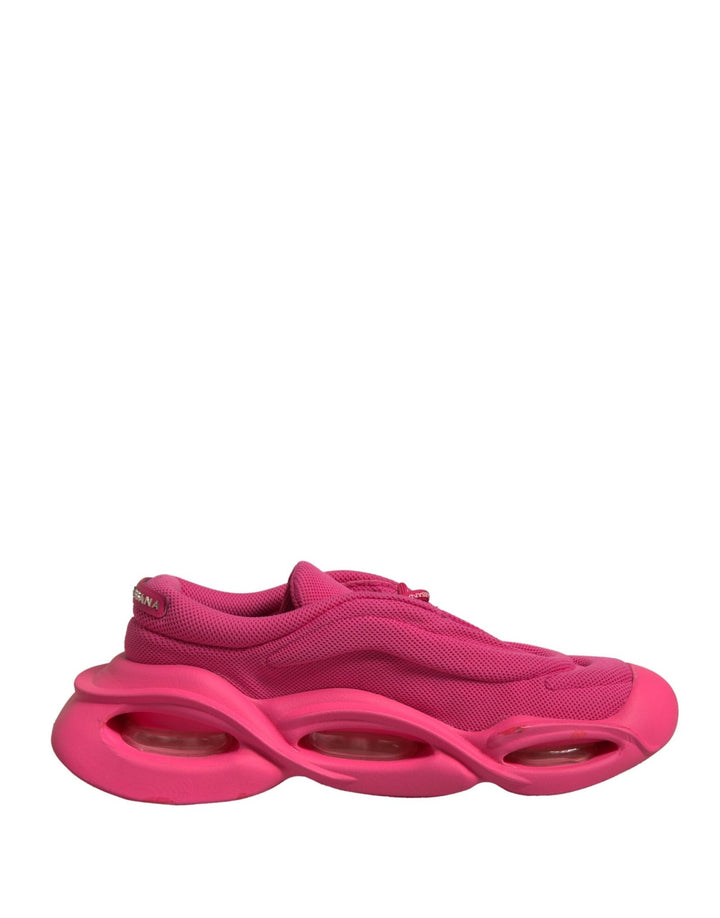 Dolce & Gabbana Pink Wave Low Top Lace Up Men Sneakers Shoes - RIMODA