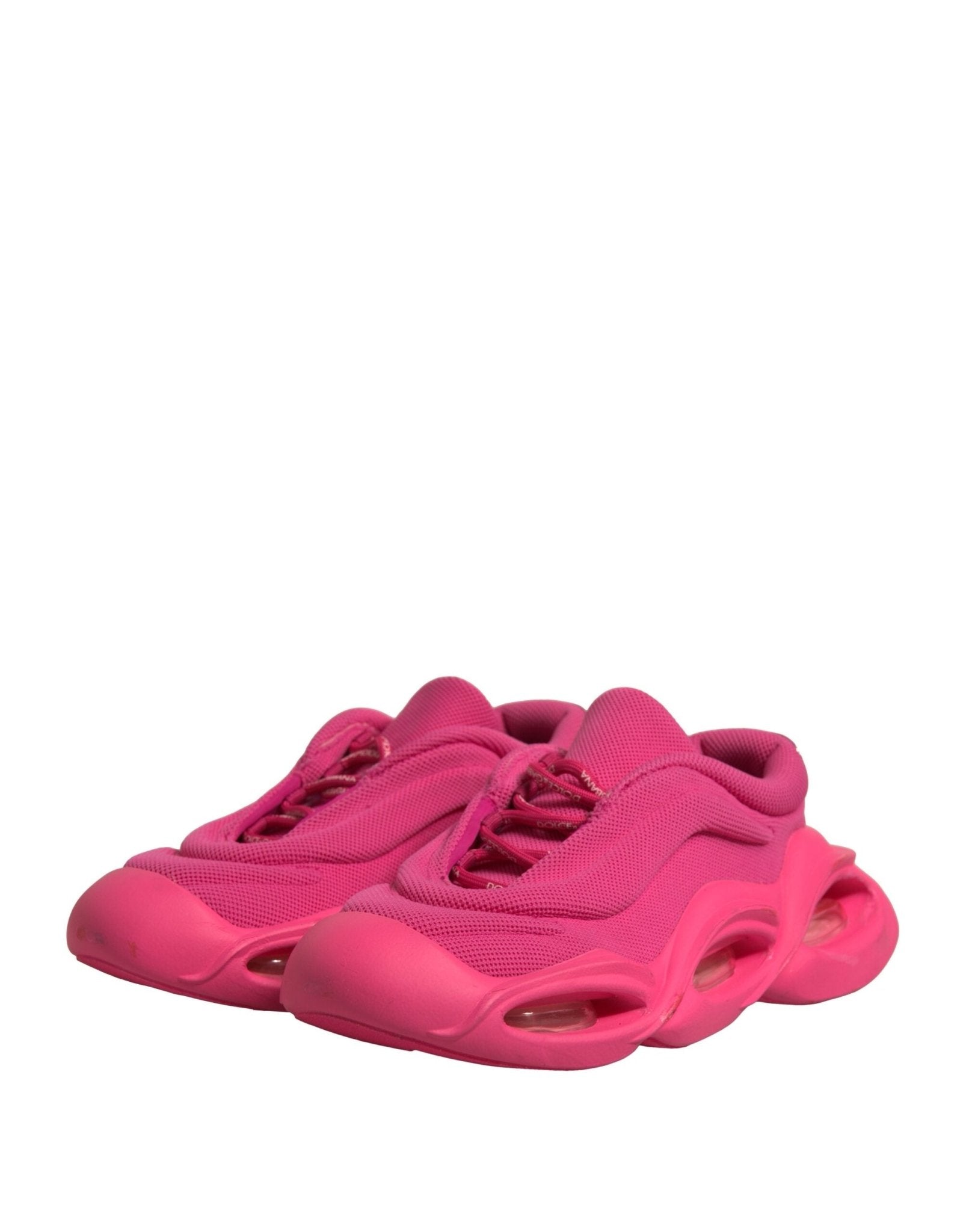 Dolce & Gabbana Pink Wave Low Top Lace Up Men Sneakers Shoes - RIMODA