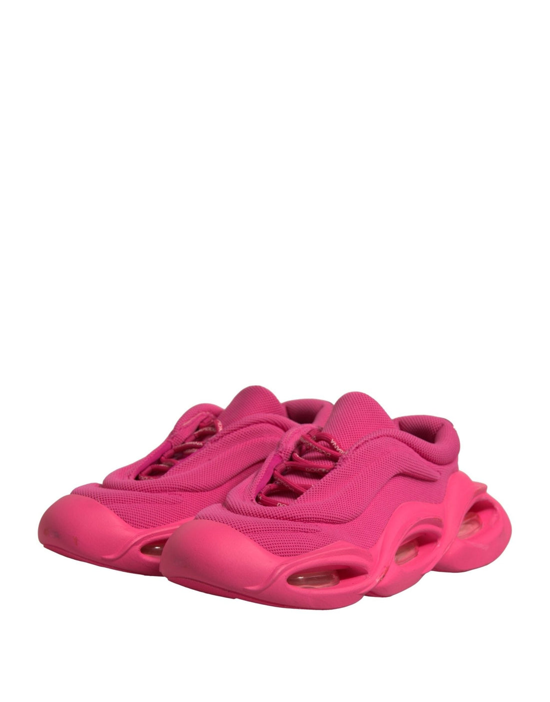 Dolce & Gabbana Pink Wave Low Top Lace Up Men Sneakers Shoes - RIMODA